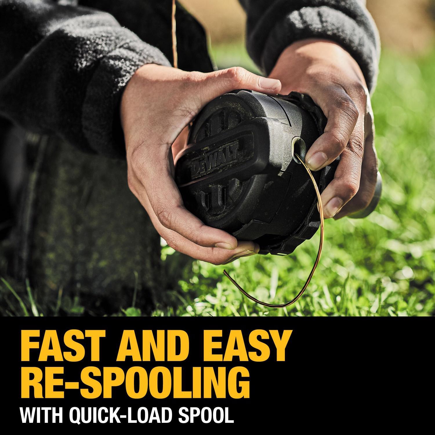 DeWalt 60V MAX 17 in. 60 V Battery String Trimmer Kit (Battery & Charger)