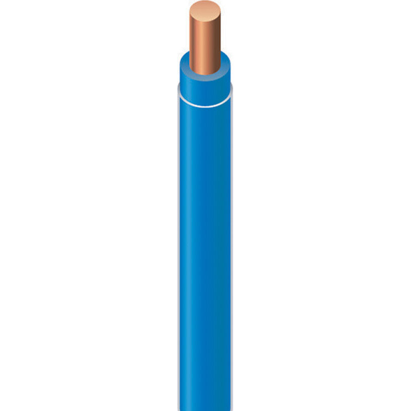 Southwire 500 ft. 14/1 THHN Solid Wire Blue
