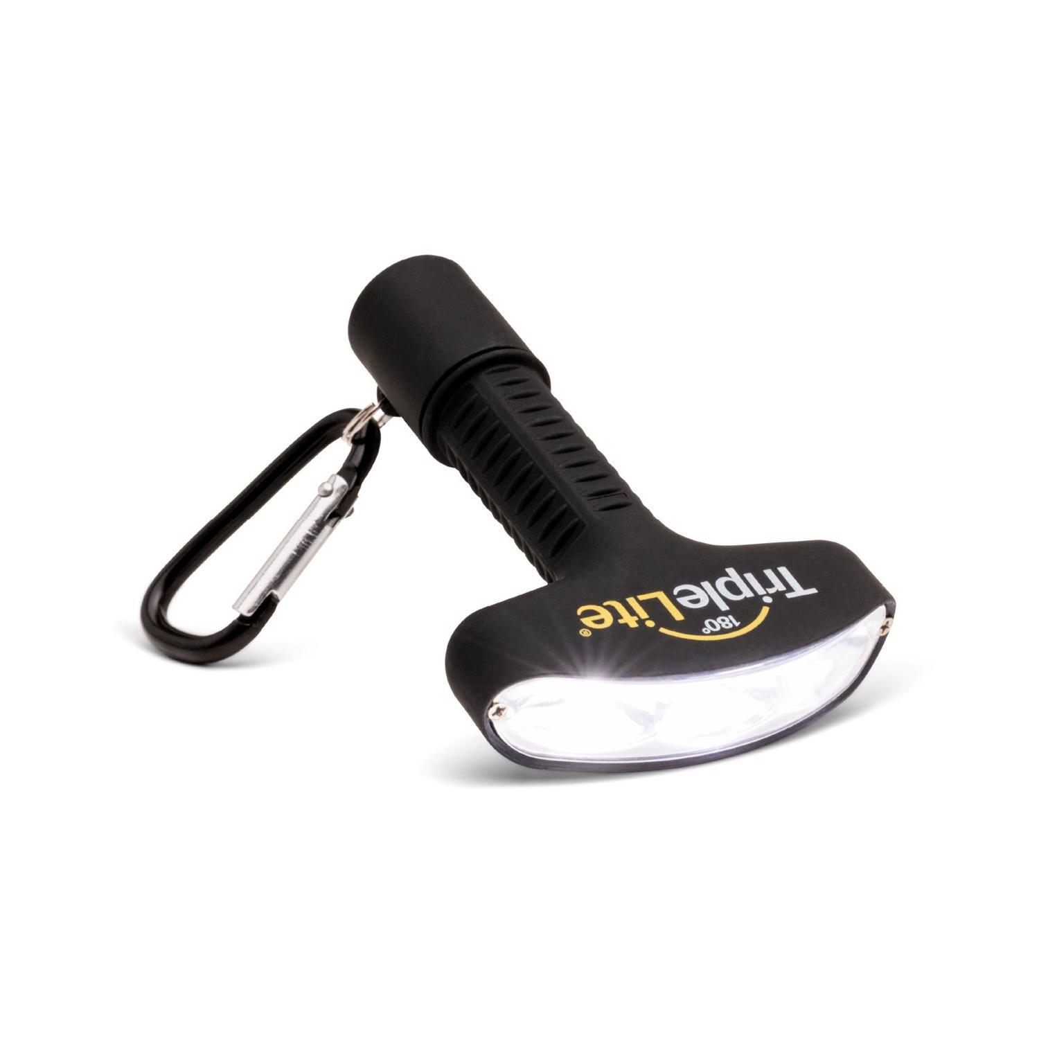 TripleLite 50 lm Black LED Flashlight AAA Battery