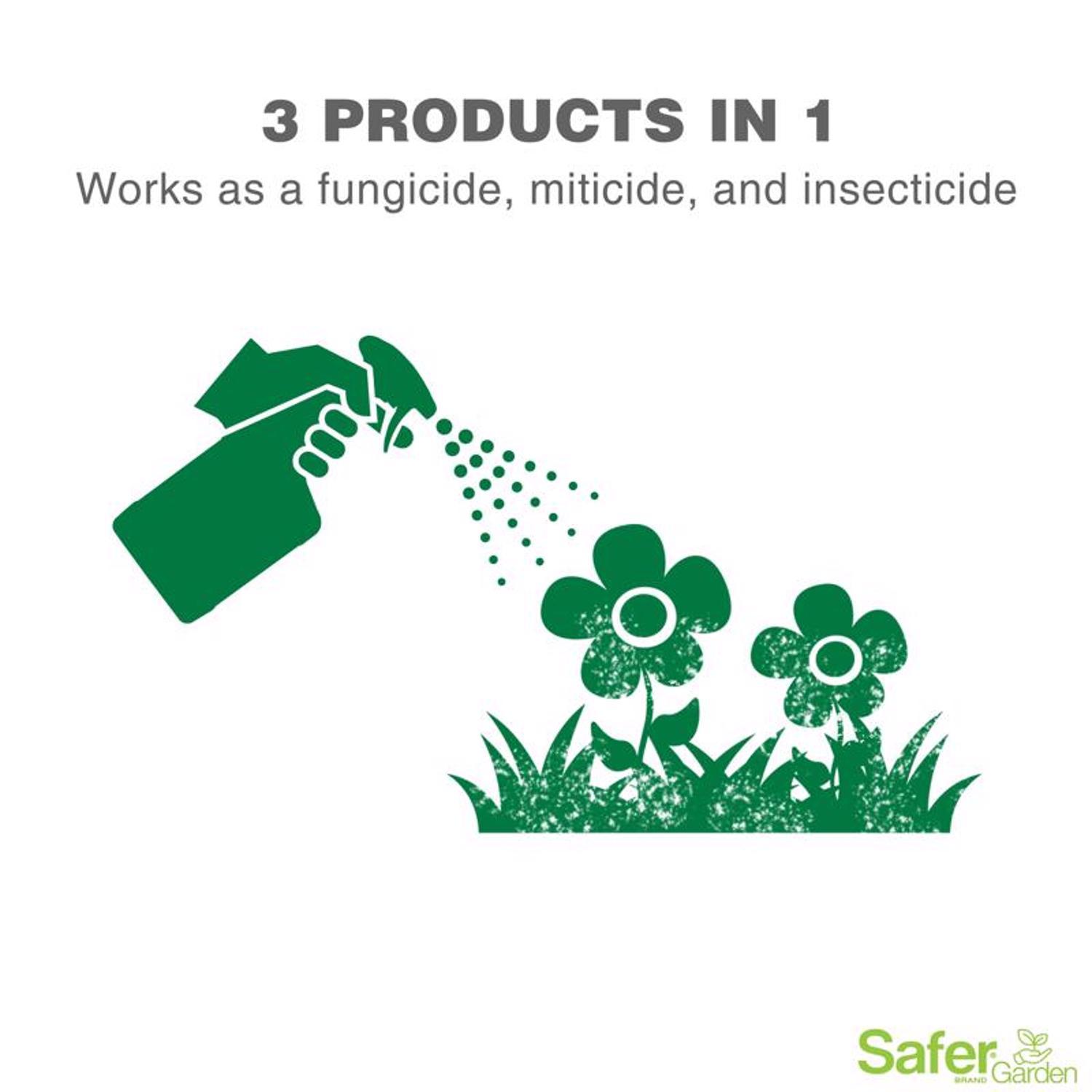 Safer Brand Neem Oil Organic Insect Killer Liquid 24 oz