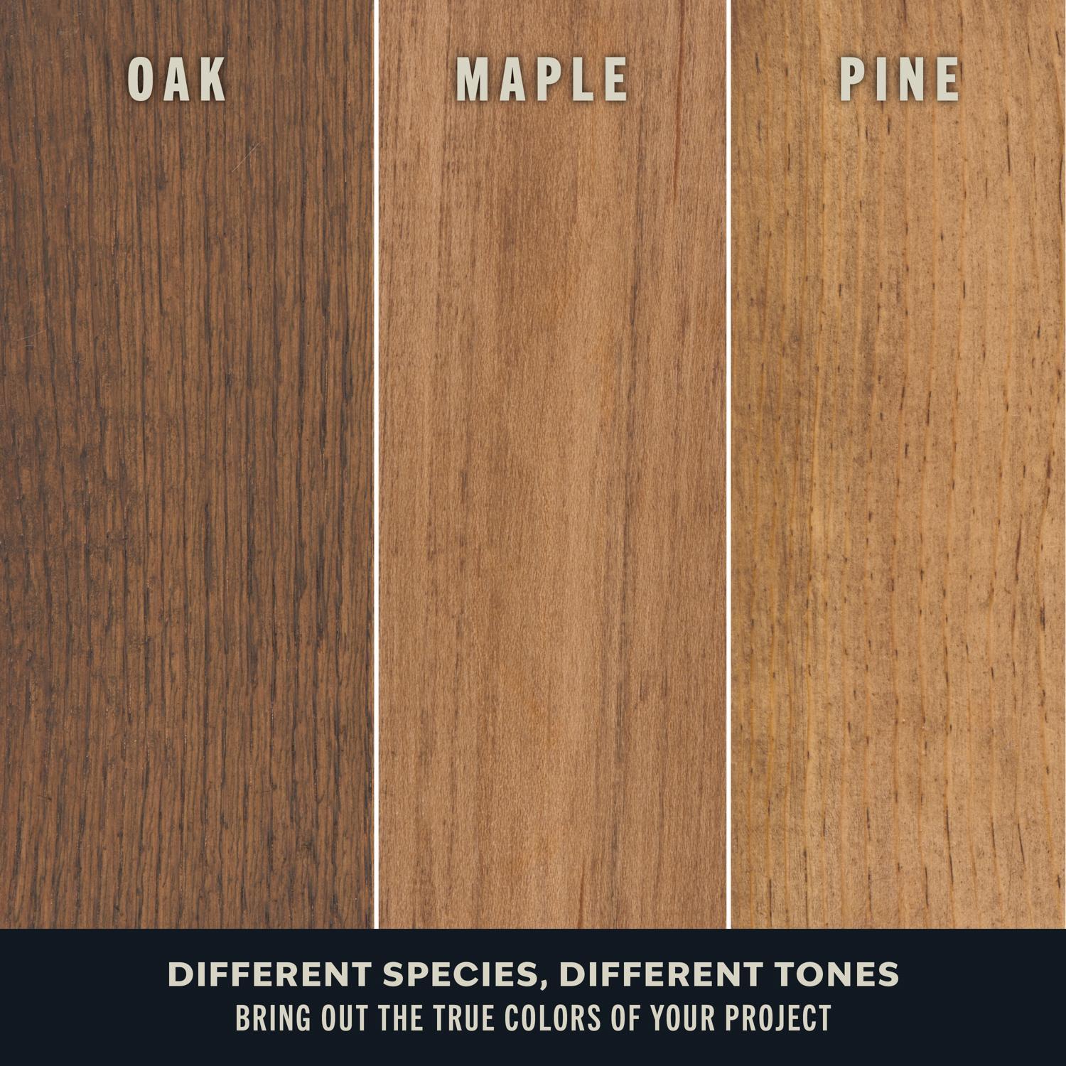 Varathane Semi-Transparent Gloss Briarsmoke Oil-Based Urethane Modified Alkyd Wood Stain 1 qt