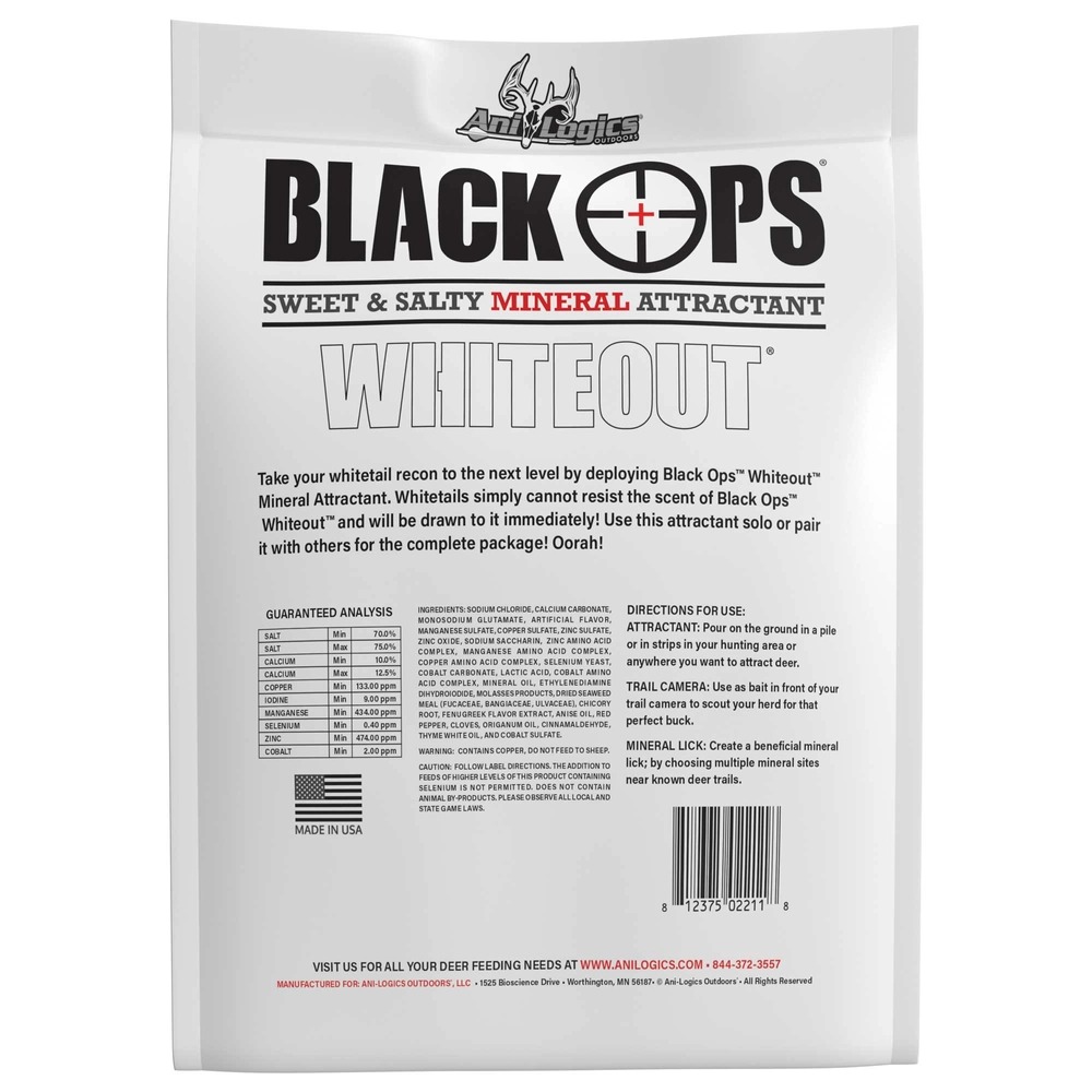 Ani-Logics Whiteout Liquid Deer Attractant - 1 Gal.