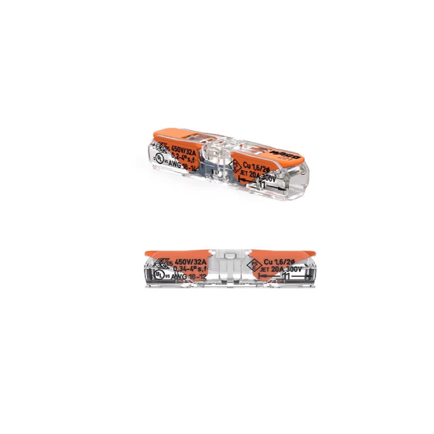 WAGO Straight Wire Connector 10 pk