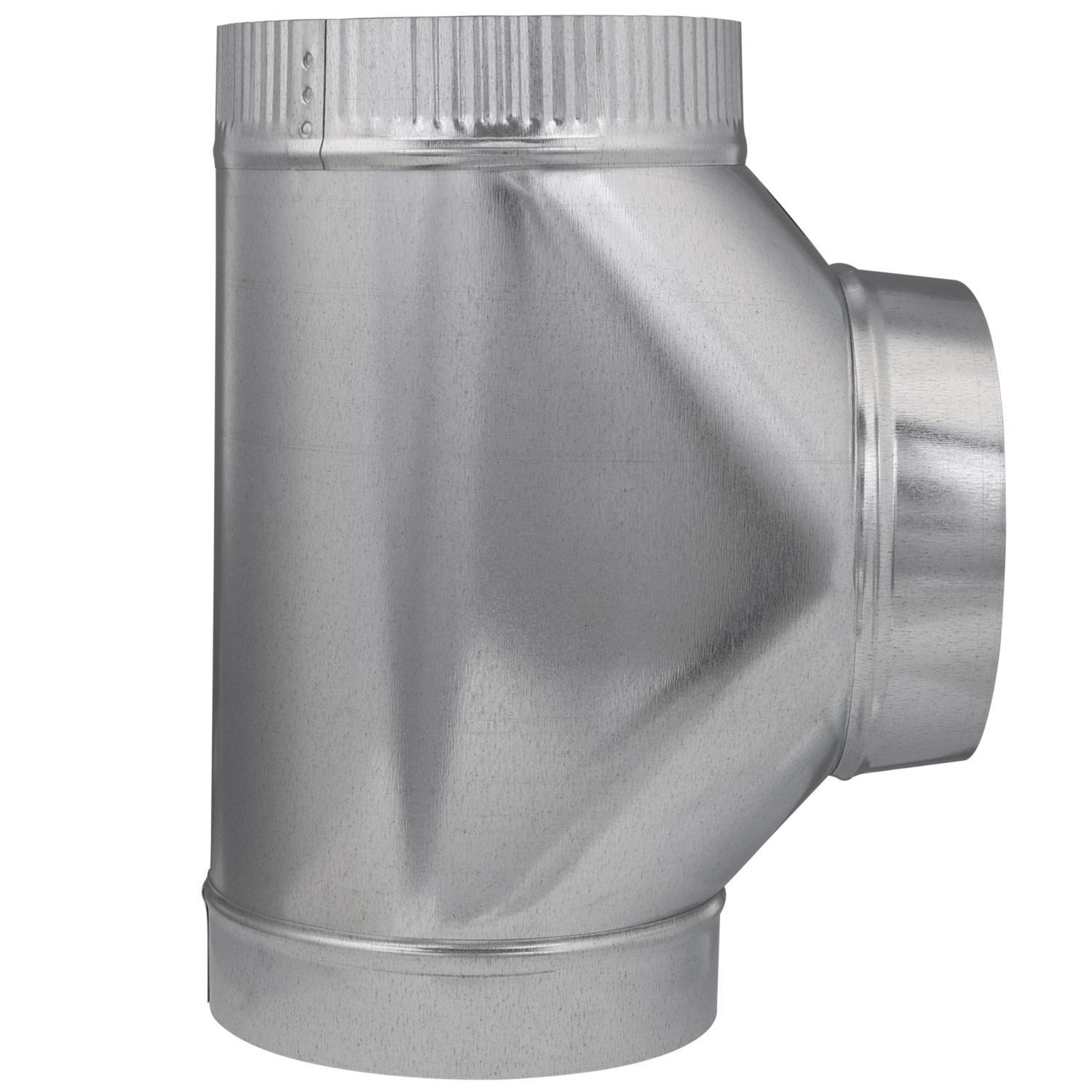 Imperial 8 in. X 8 in. X 8 in. Galvanized Steel Furnace Pipe Tee