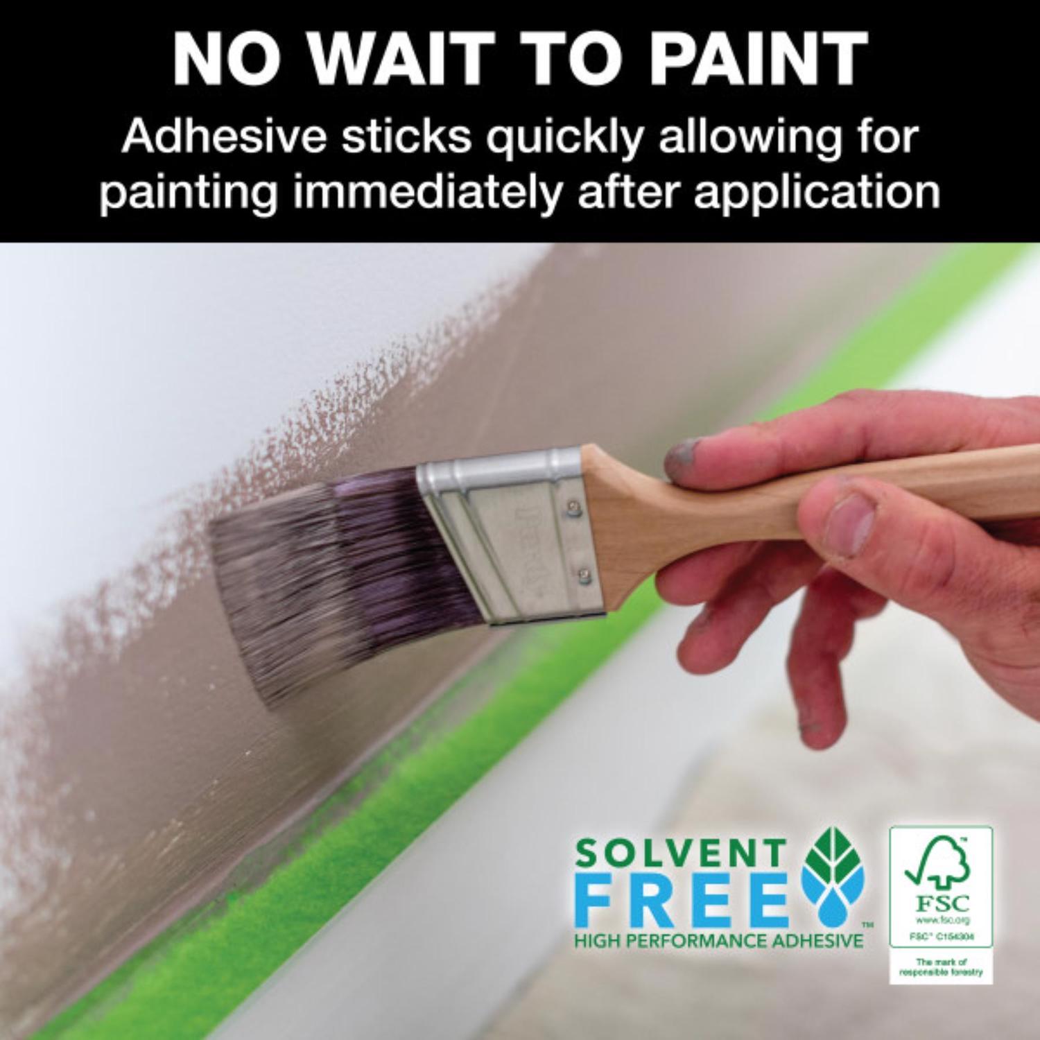 FrogTape 1.88 in. W X 60 yd L Green Medium Strength Painter's Tape 1 pk