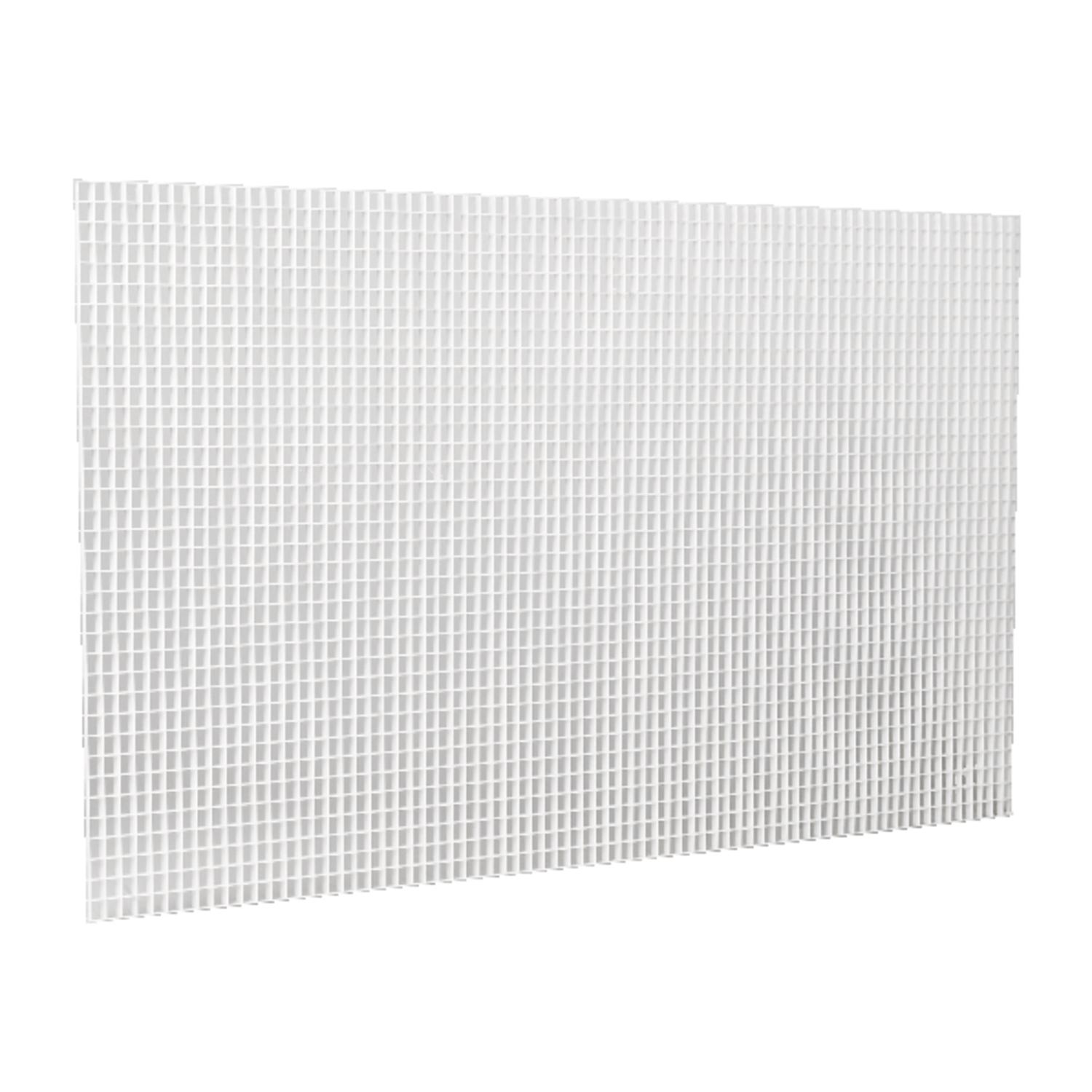 Plaskolite Egg Crate 47-3/4 in. L X 23-3/4 in. W 0 in. Square Edge Lighting Panel 1 pk