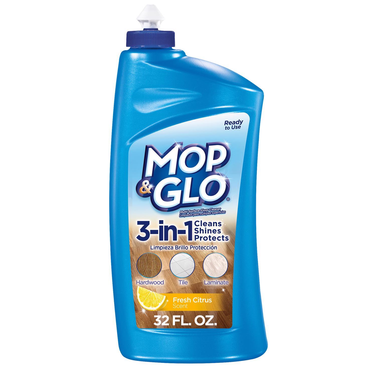 Mop & Glo Citrus Scent Floor Cleaner Liquid 32 oz