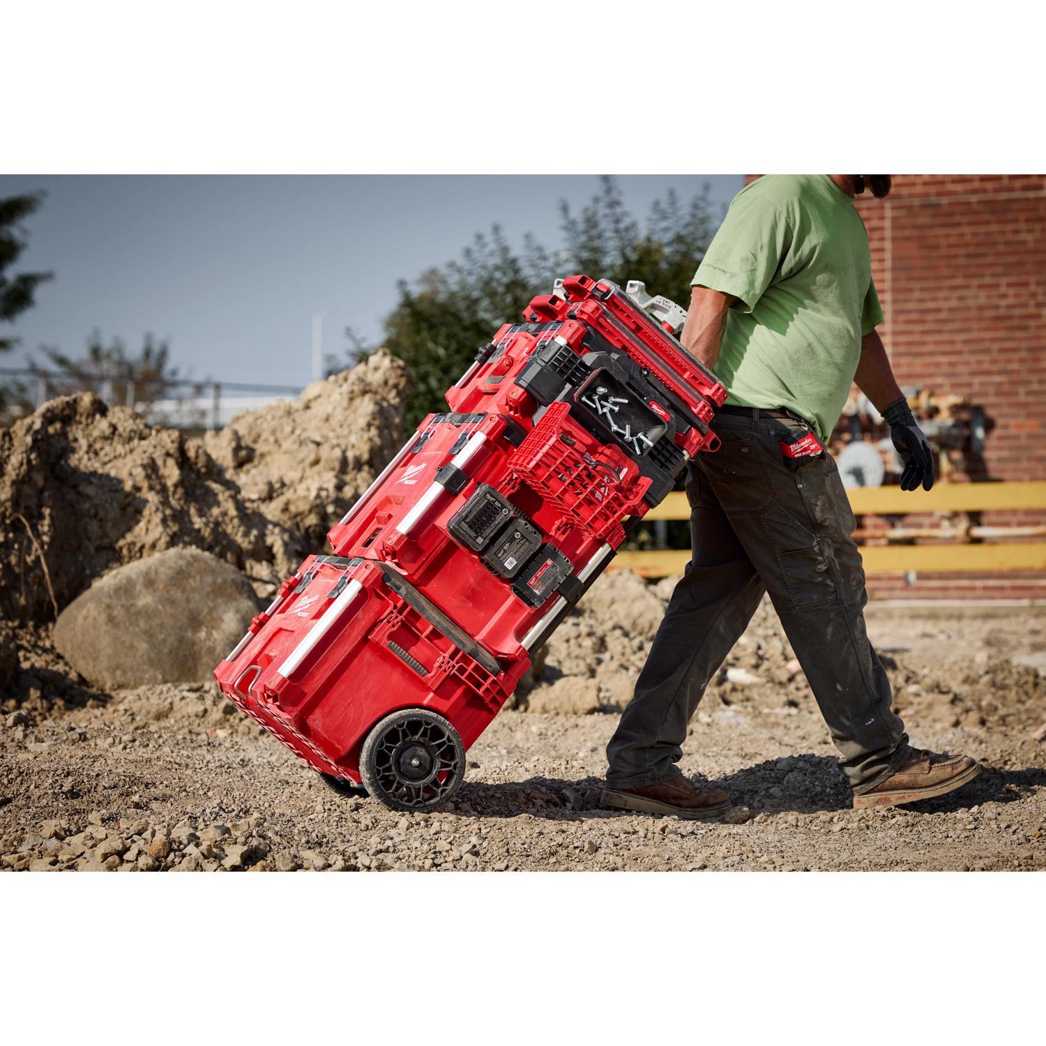 Milwaukee Packout Tool Box Attachment Compact Wall Mounted Plate Black
