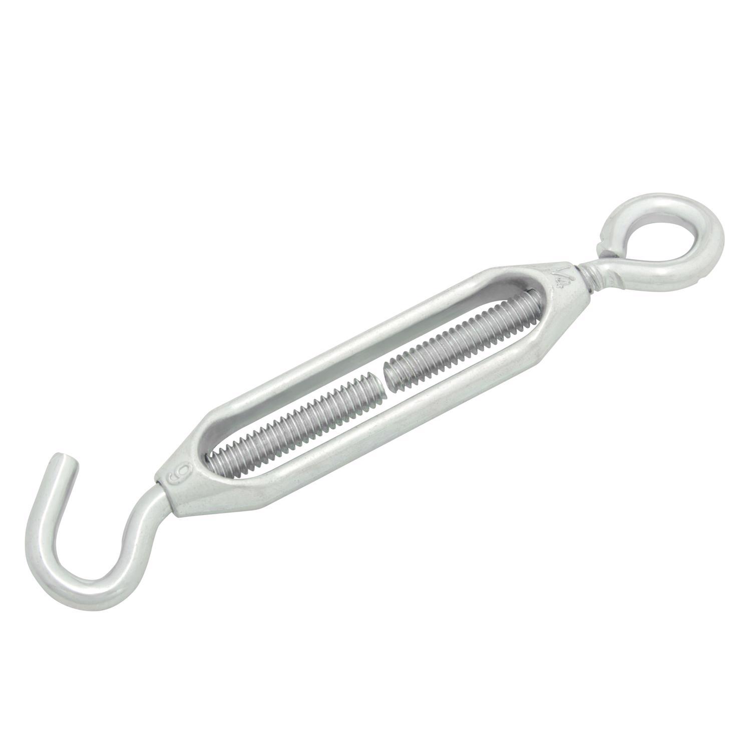 Hampton Zinc-Plated Aluminum/Steel Turnbuckle 160 lb