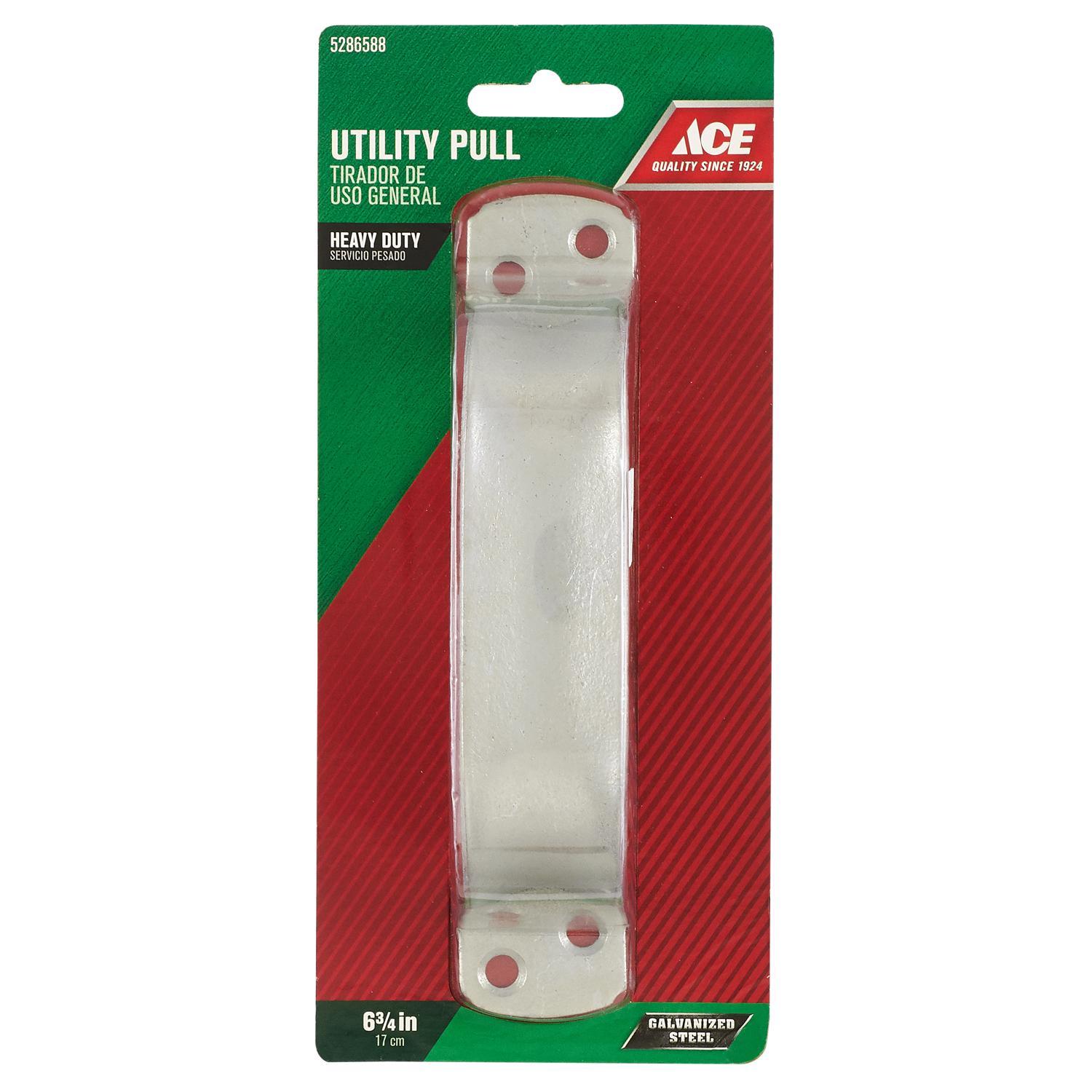 Ace 6.8 in. L Galvanized Silver Steel Heavy Duty Utility Pull
