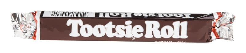 Tootsie Roll Chocolate Chewy Candy 2.25 Oz
