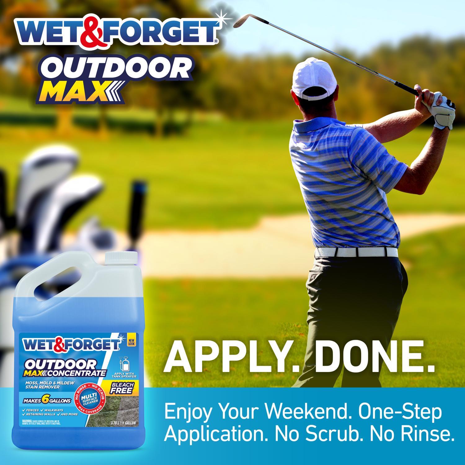 Wet & Forget Outdoor Cleaner Concentrate 1 gal