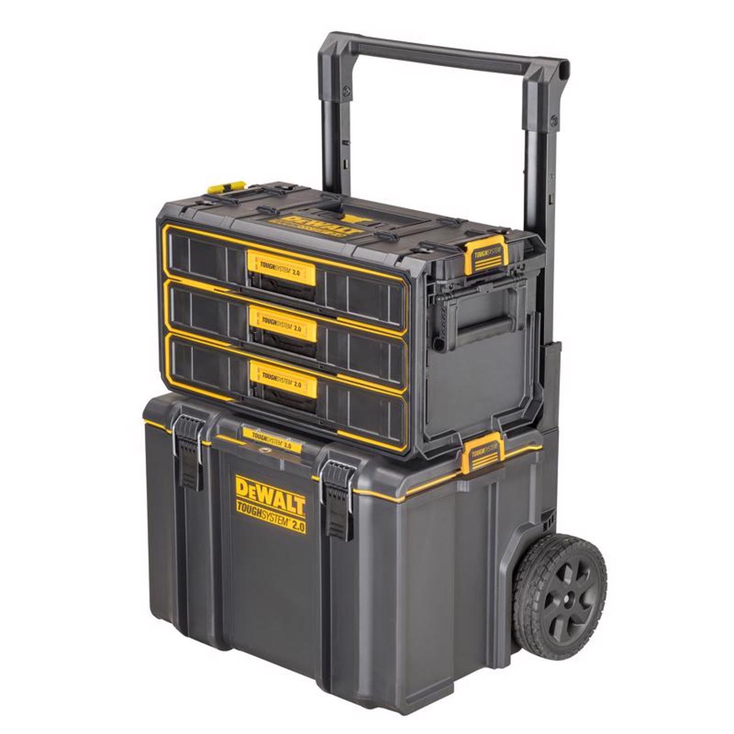 DeWalt ToughSystem 2.0 21.3 in. Tool Box Black/Yellow