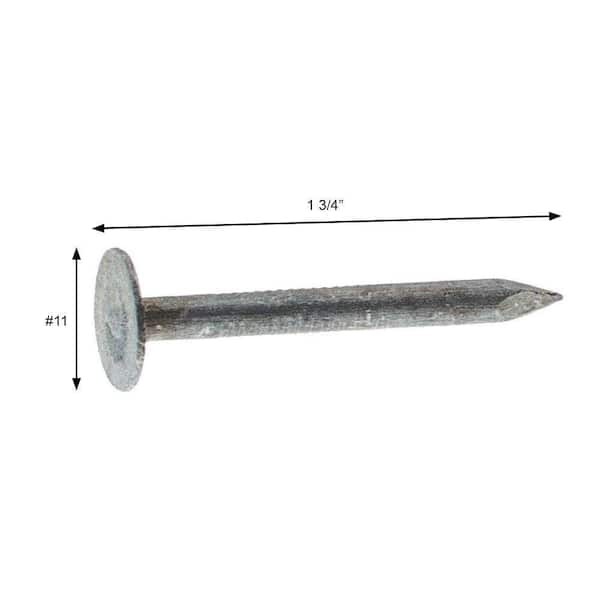 Grip-Rite 11x1-3/4" Steel Roofing Nails 5# Pack
