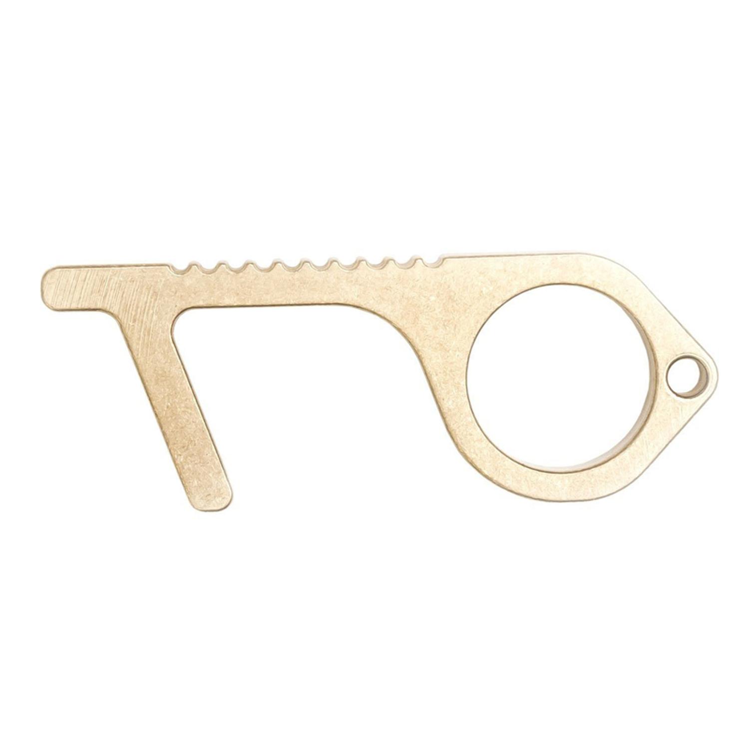Keysmart Brass Yellow Antimicrobial Cleankey