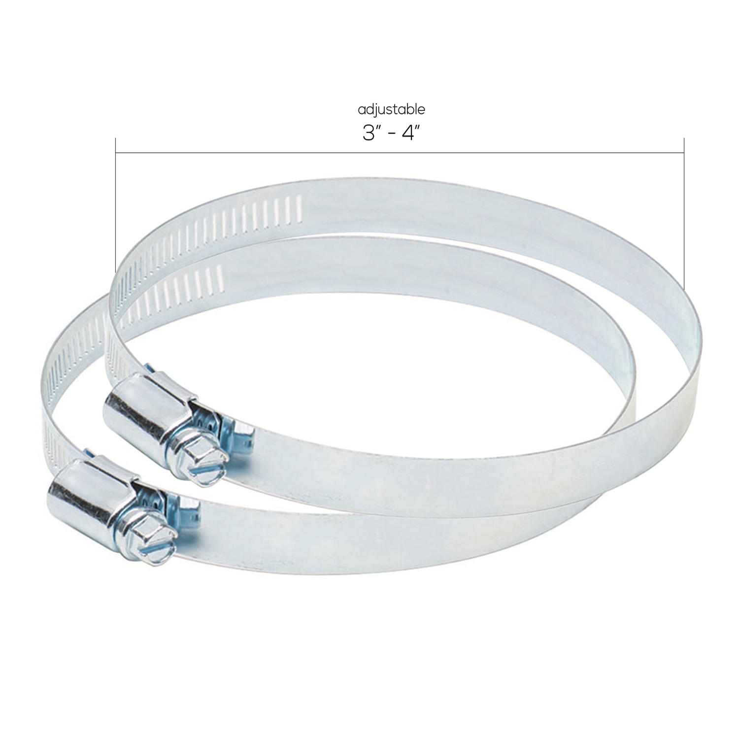 Ace 3 in to 4 in. Worm Drive Clamp Metal