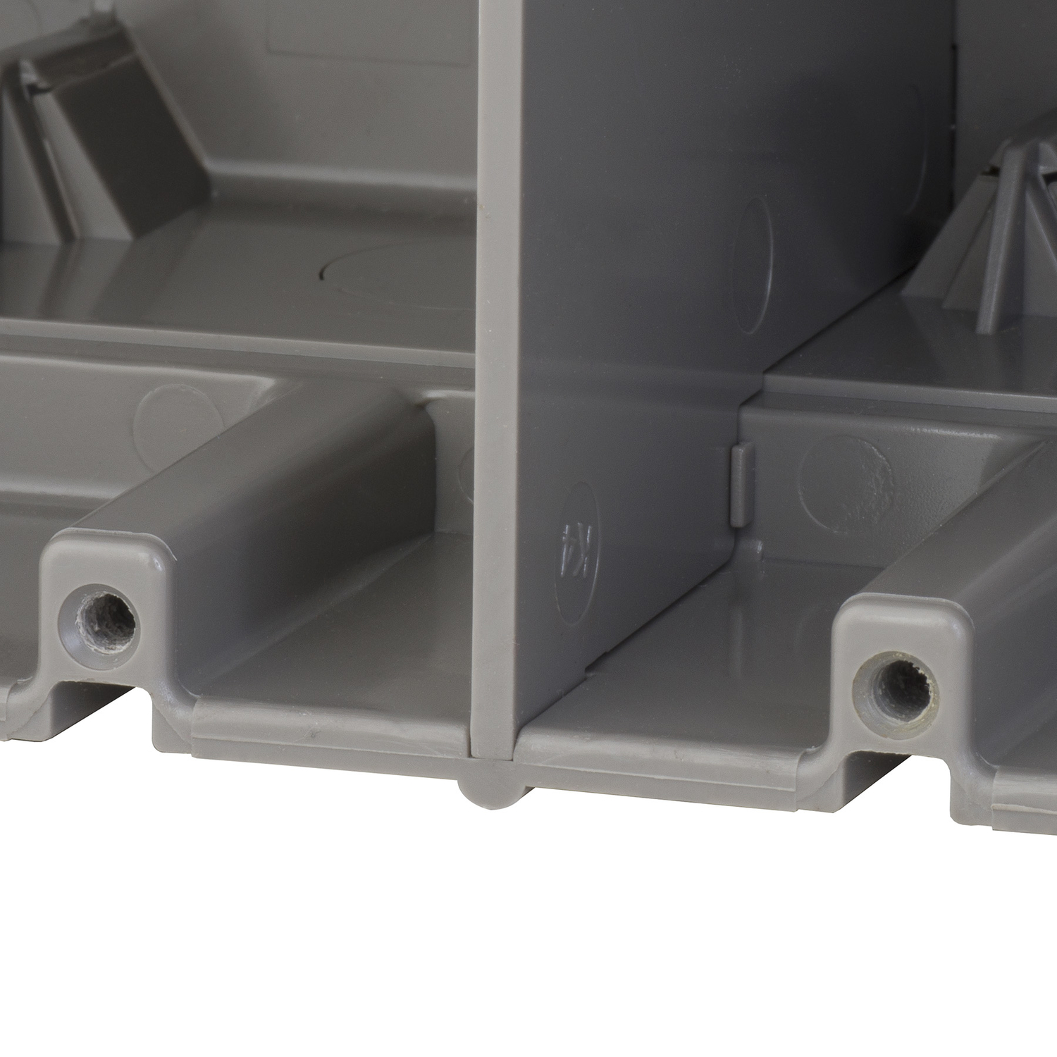 Madison Electric Smart Box Rectangle PVC 5 gang Electrical Box Gray Stine Home + Yard The