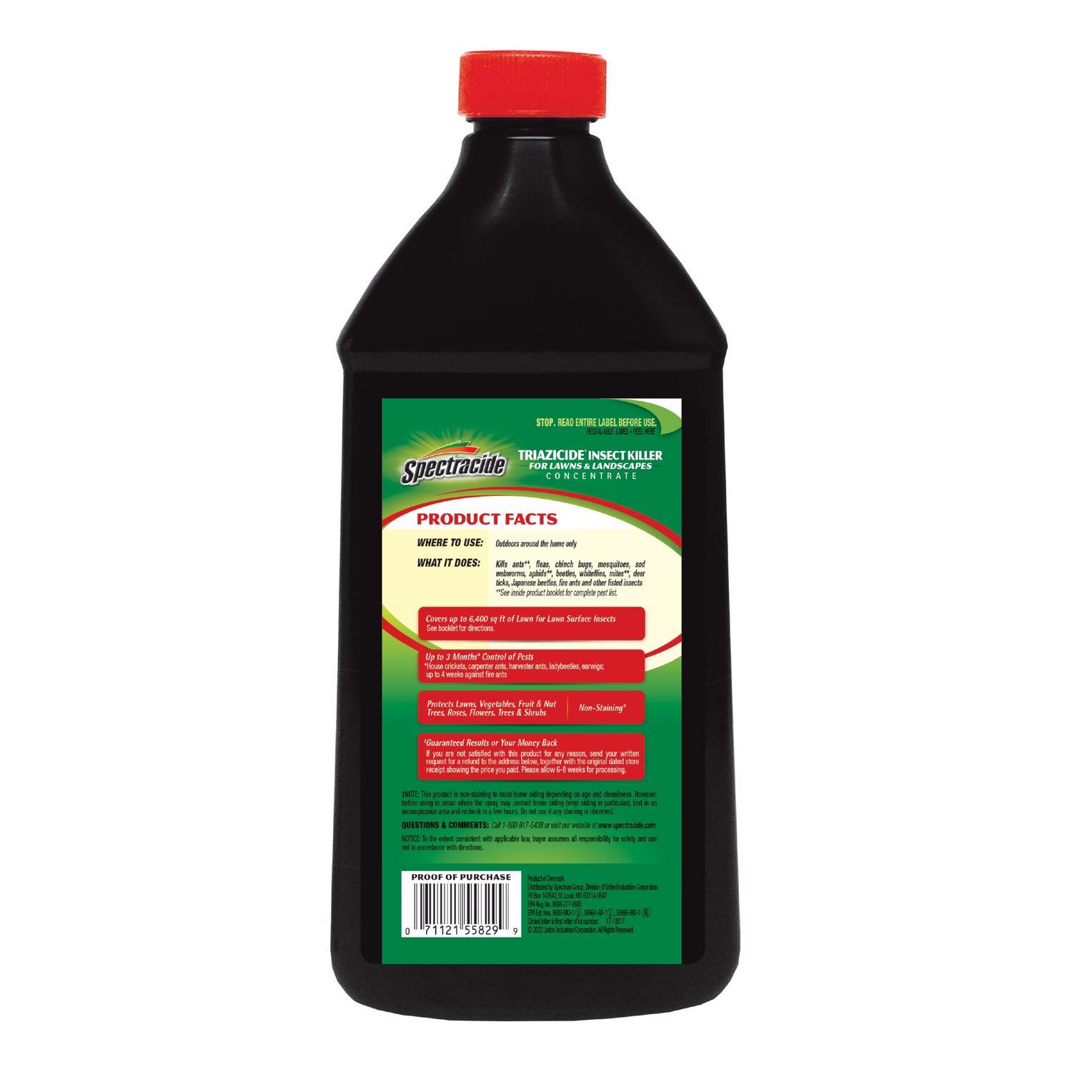 Spectracide Triazicide Insect Killer Liquid Concentrate 40 oz