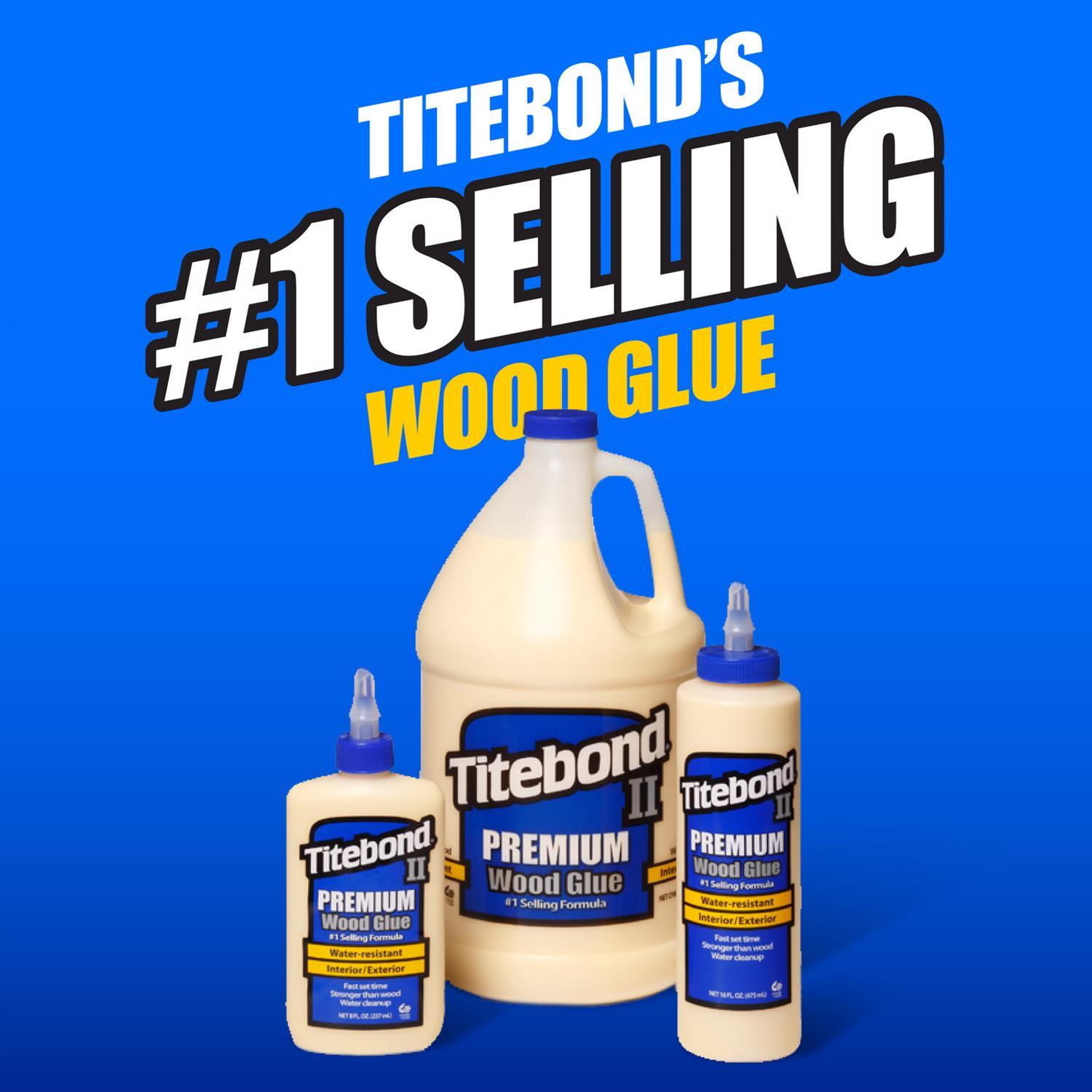 Titebond II Premium Yellow Wood Glue 16 oz