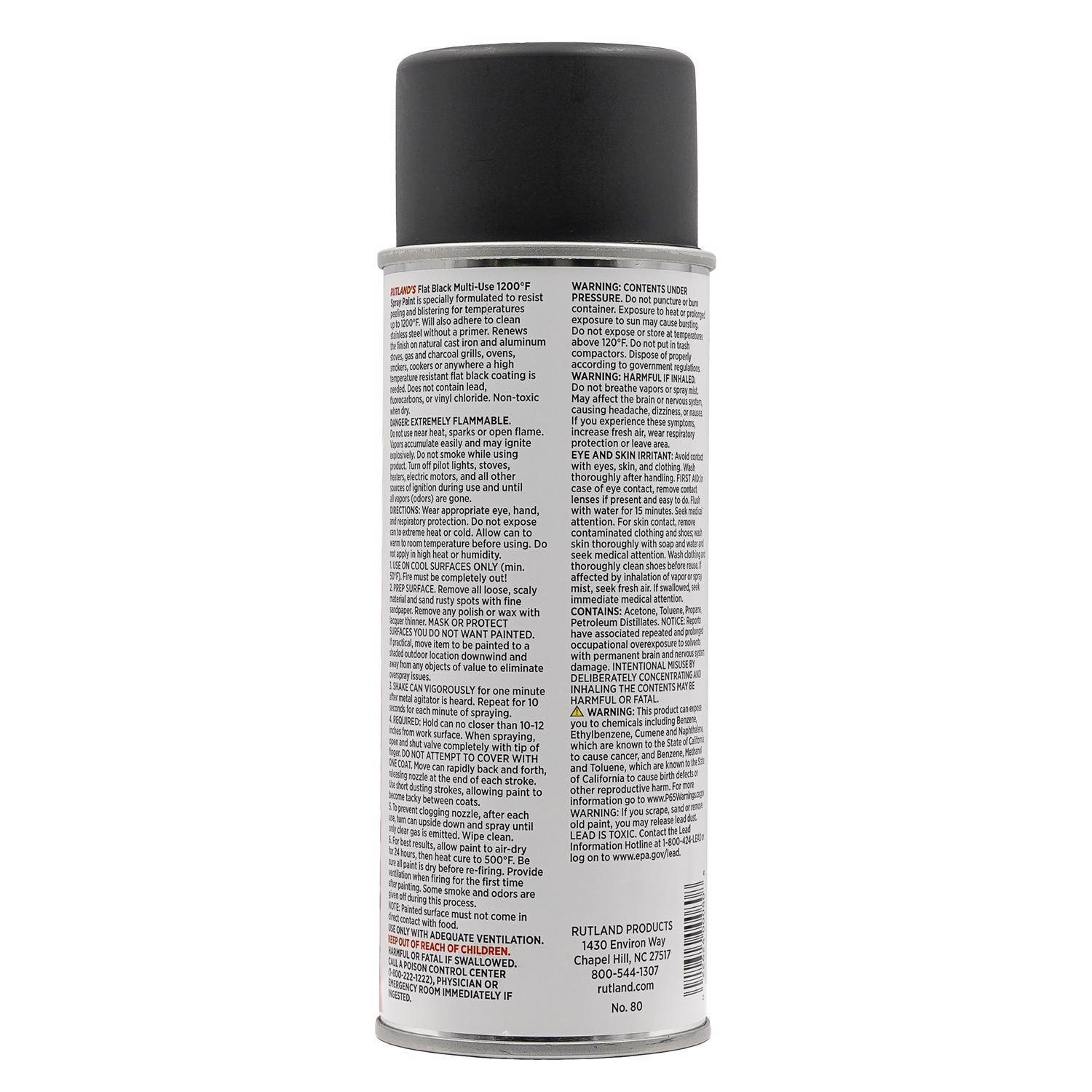 Rutland Stove Paint Spray