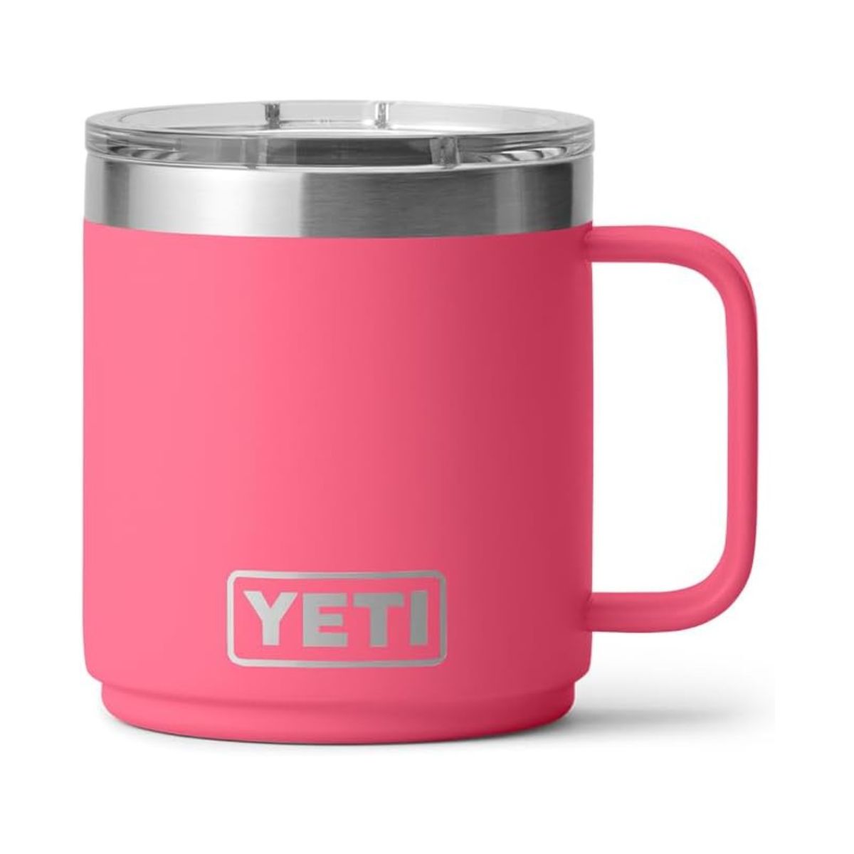 YETI Rambler 10 oz. Mug Tropical Pink BPA Free Ceramic Lined 