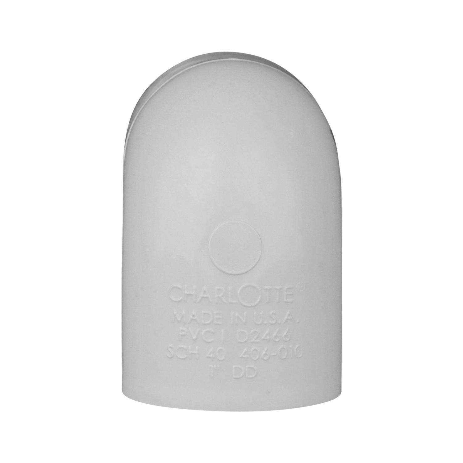 Charlotte Pipe Schedule 40 1 in. Slip X 1 in. D Slip PVC Elbow 1 pk