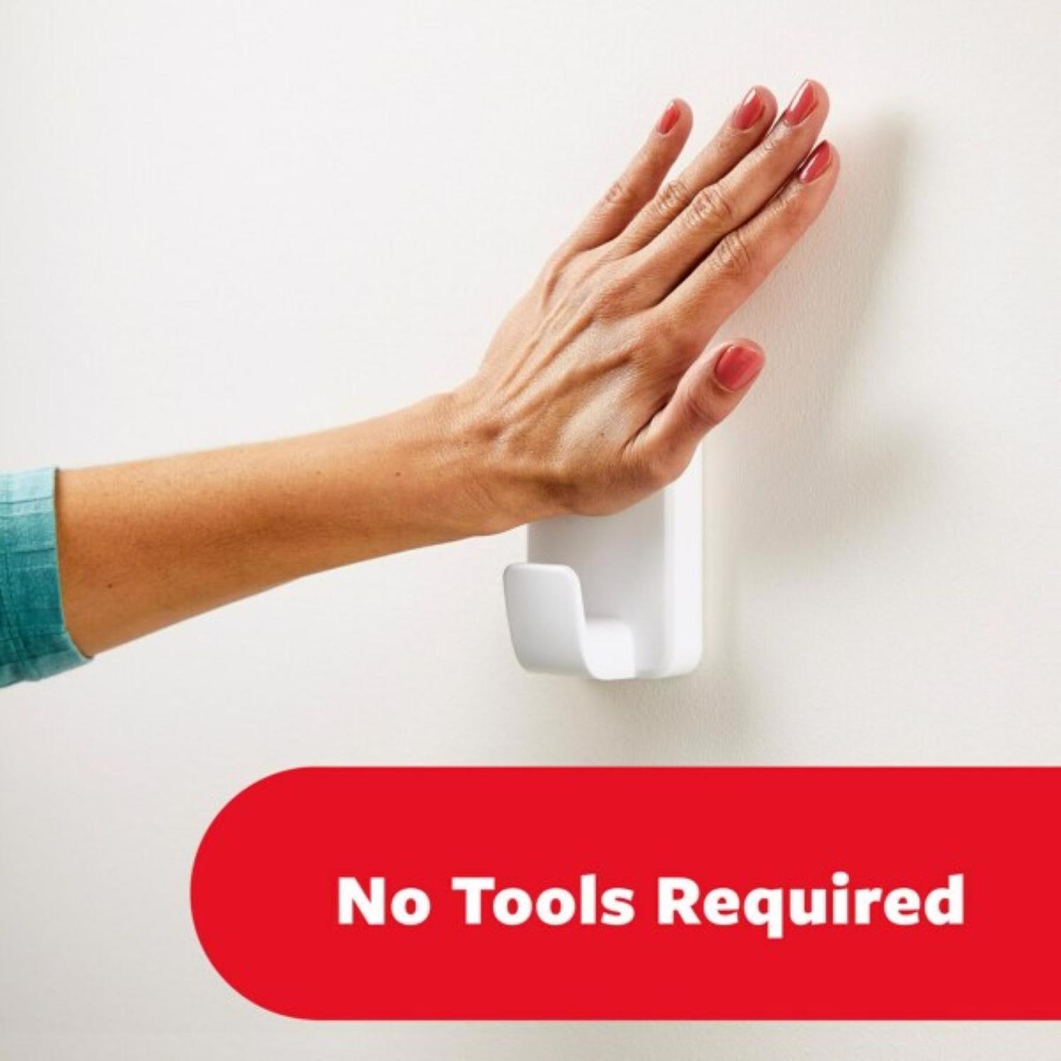 3M Command Extra Large Plastic Hook 4.7 in. L 1 pk