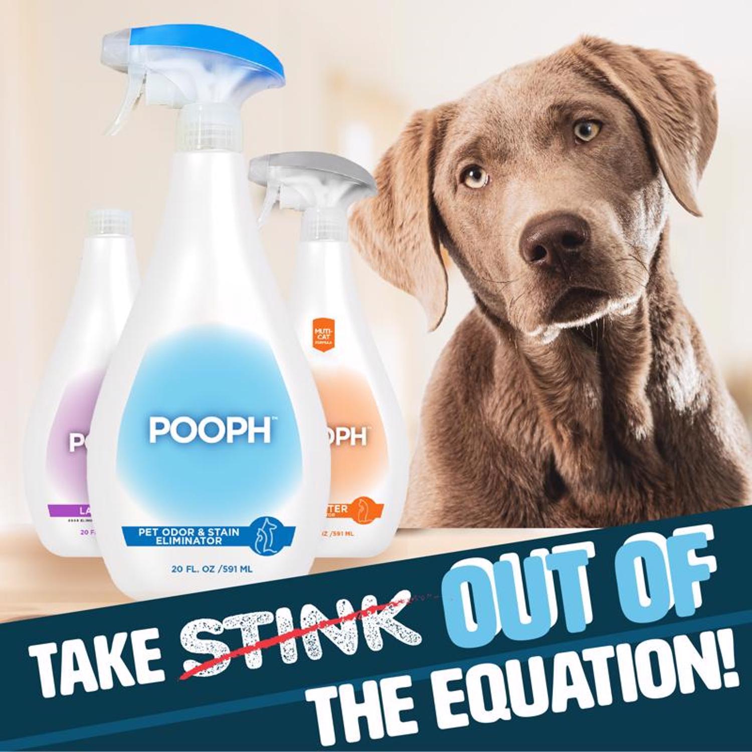 Pooph Pets Liquid Odor & Stain Eliminator 20 oz