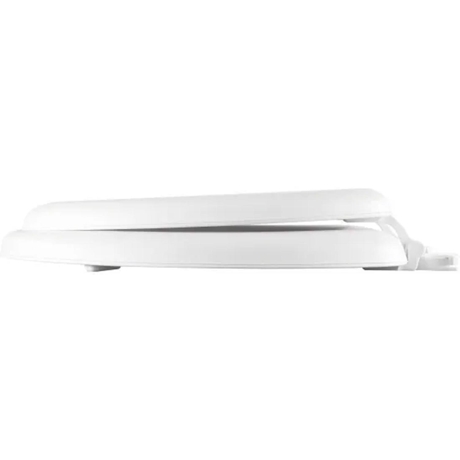 Mayfair by Bemis Eden Elongated White Soft Toilet Seat