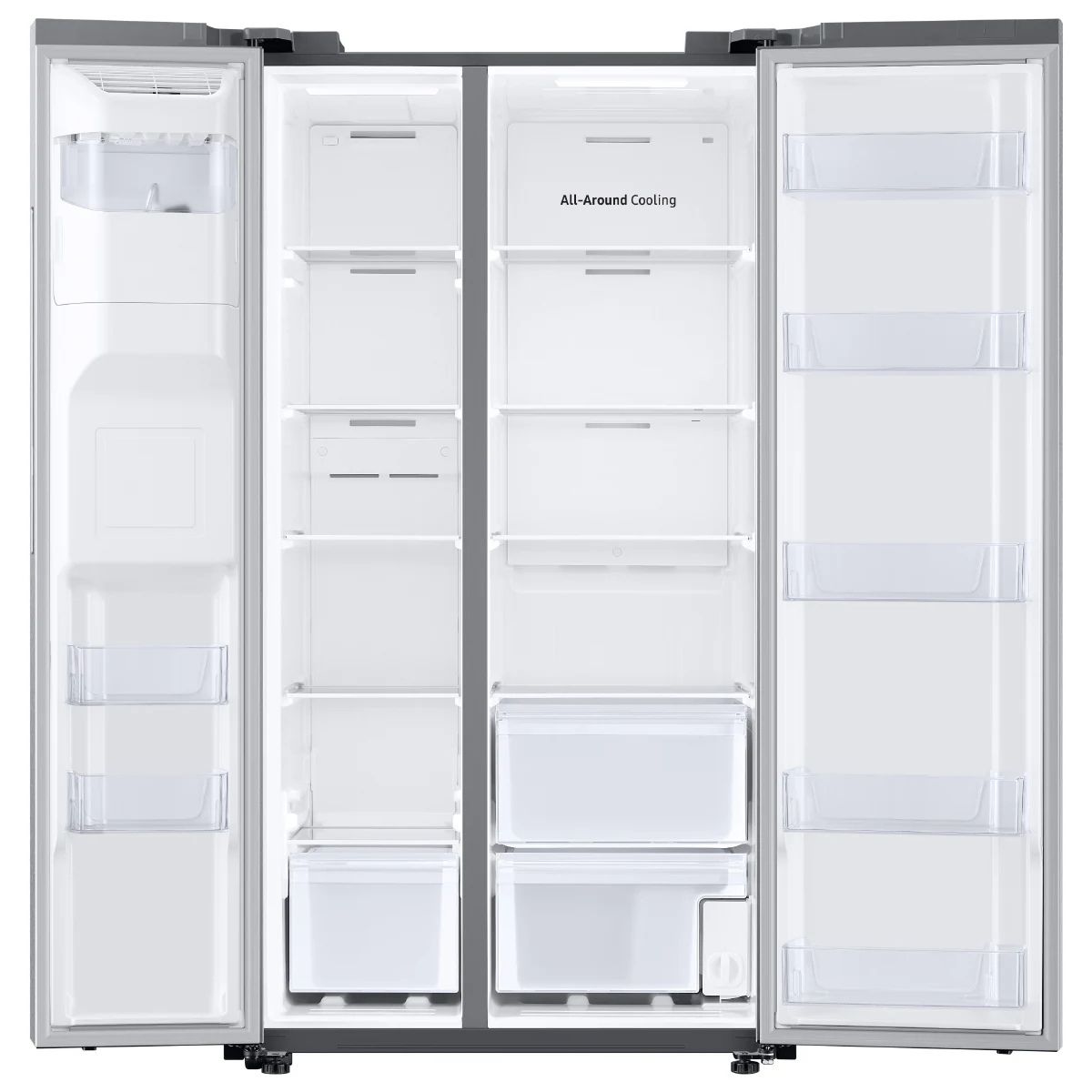 Samsung 36 in. 27.4 cu. ft. Side by Side Refrigerator in Stainless Steel
