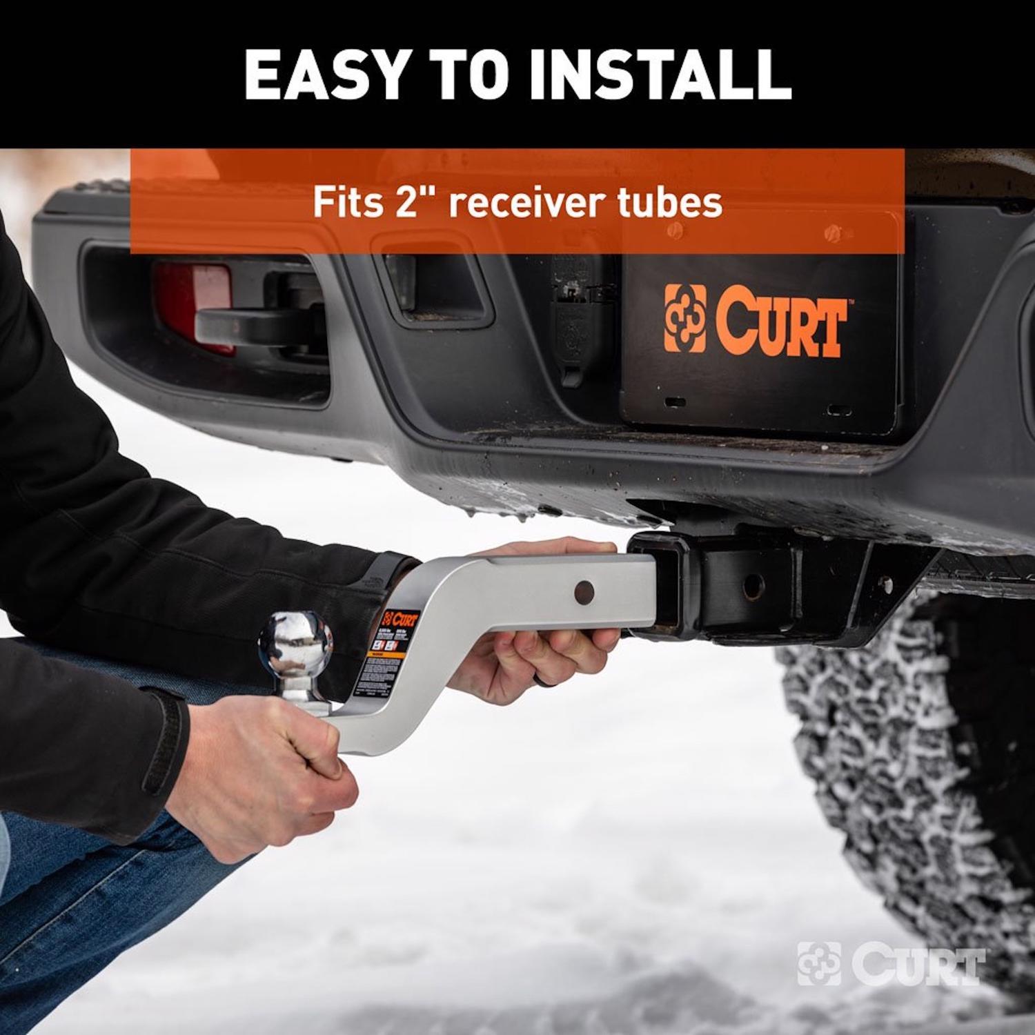 CURT 8000 lb. cap. Ball Mount