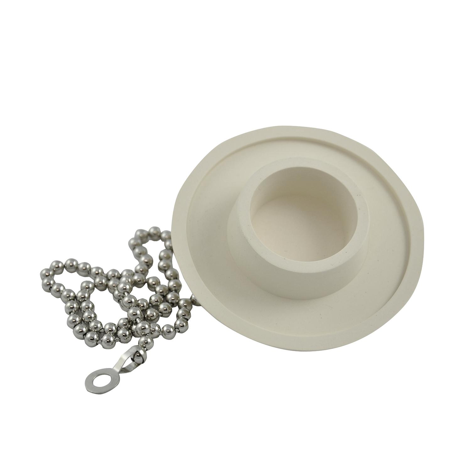 Ace 1-3/8 in. White Rubber Sink Stopper
