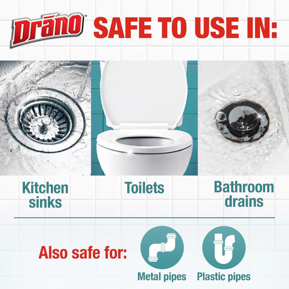 Drano Liquid Build-Up Remover 60 oz.