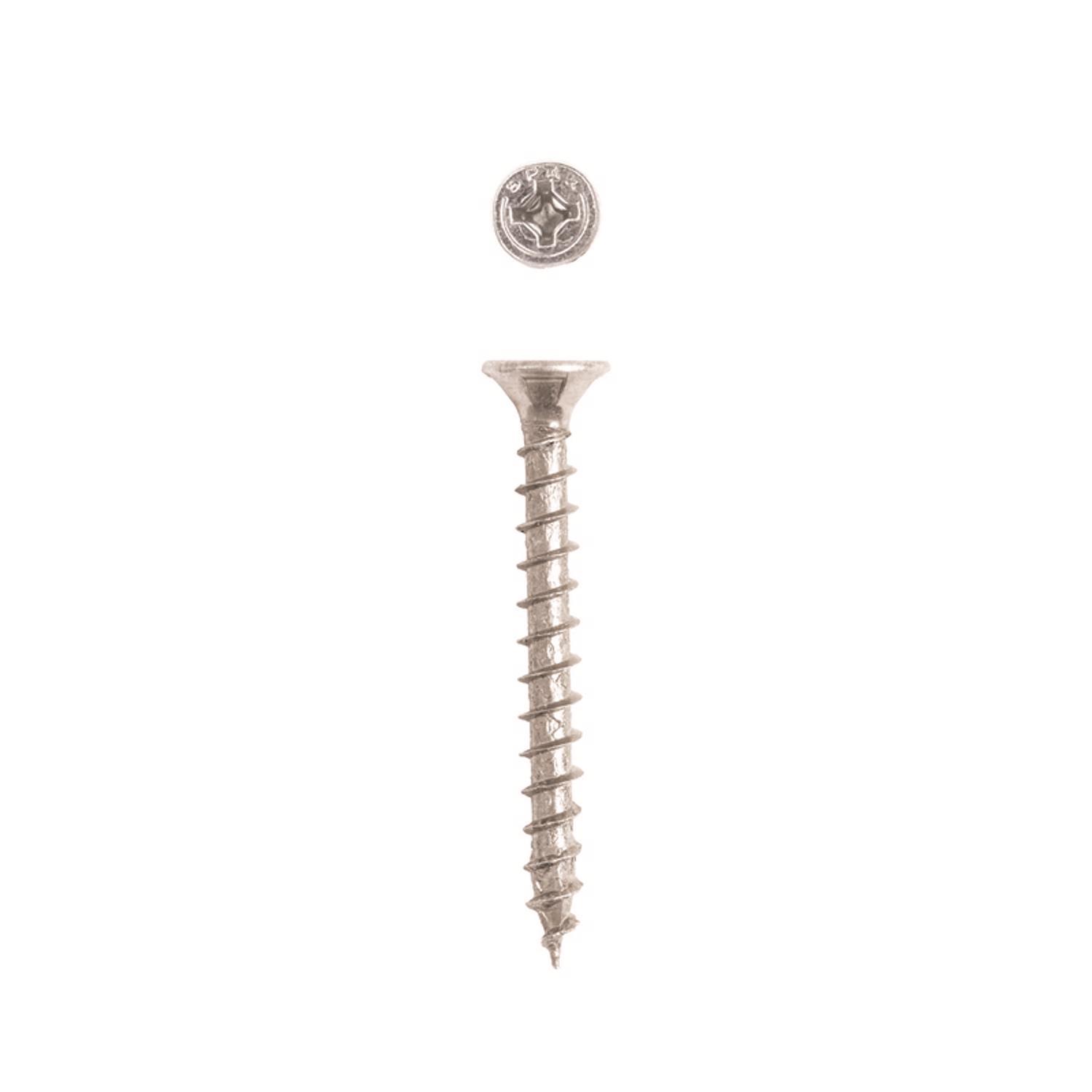SPAX Multi-Material No. 8 Label X 1-1/2 in. L Unidrive Flat Head Serrated Construction Screws