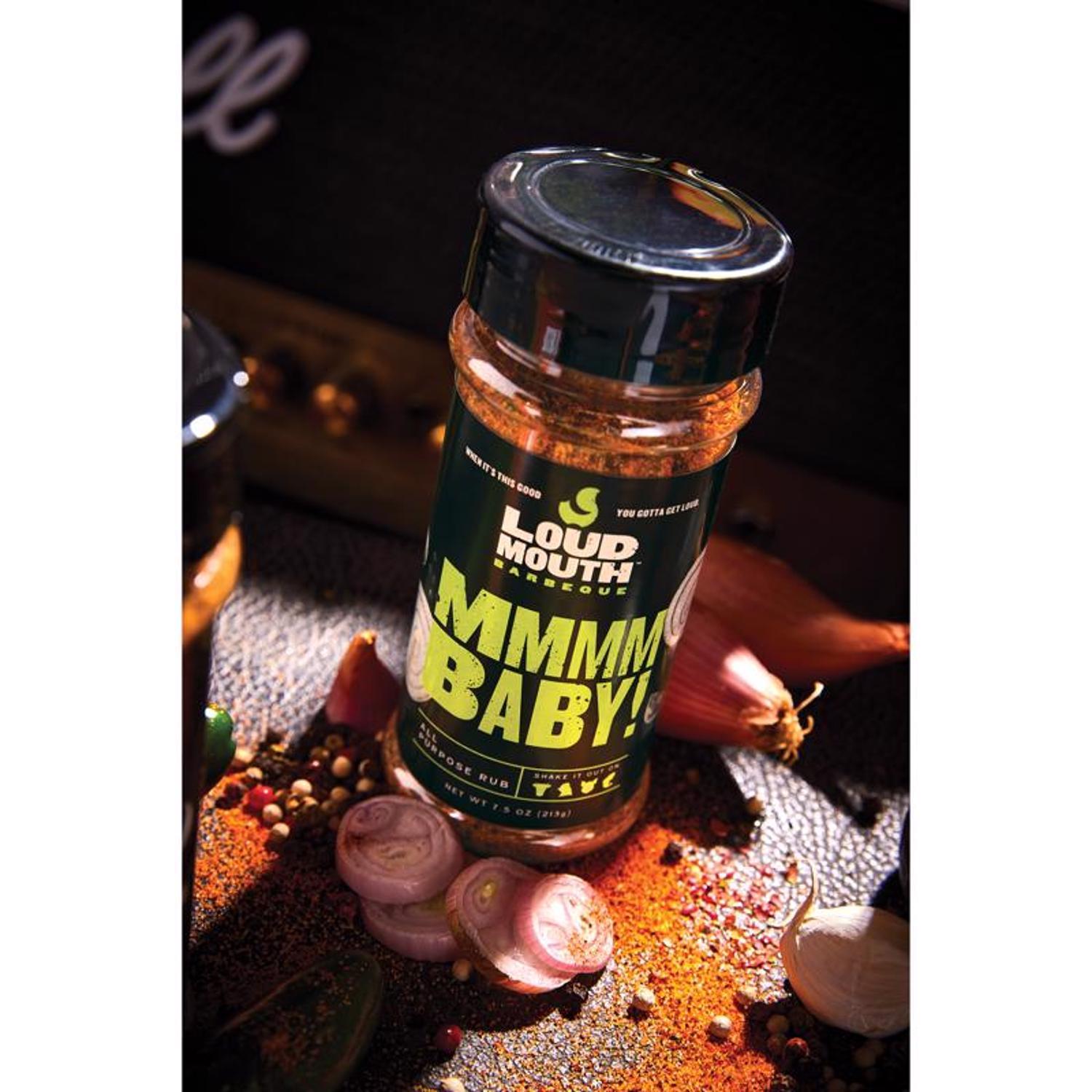 Loud Mouth MMMM BABY All Purpose BBQ Rub 7.5 oz