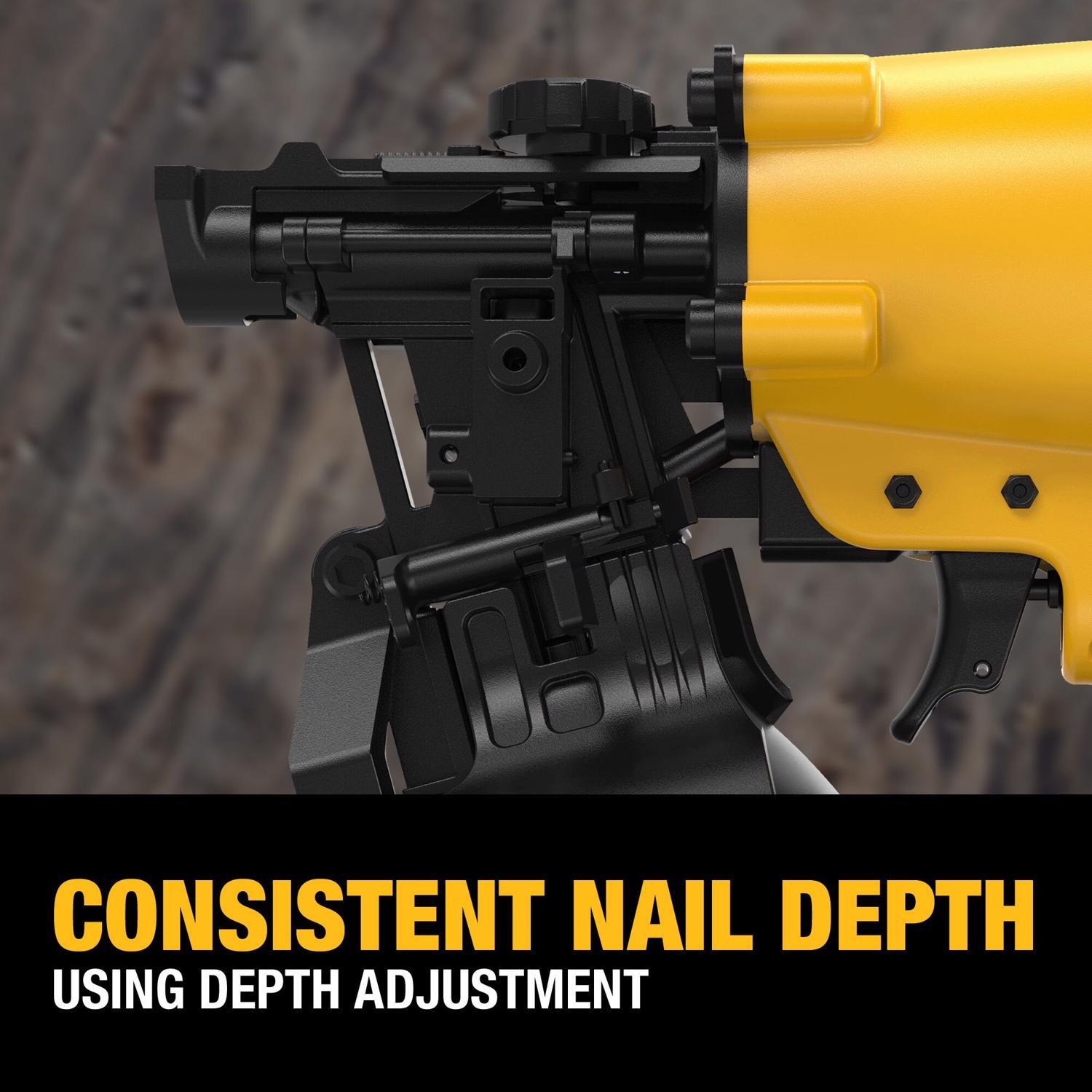 DeWalt 15 deg Coil Roofing Nailer