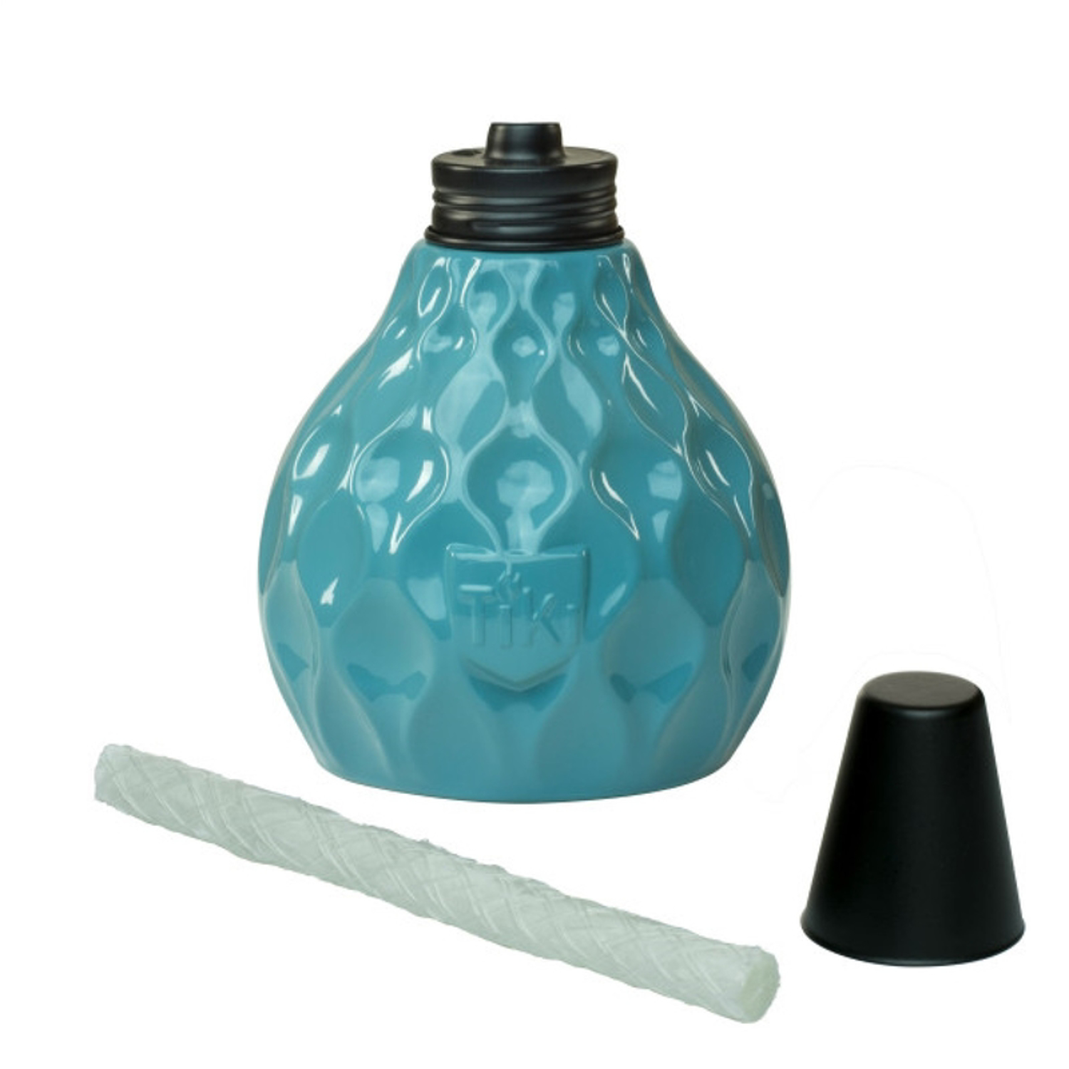 Tiki Assorted Glass 6 in. Seaside Escape Tabletop Torch 1 pc