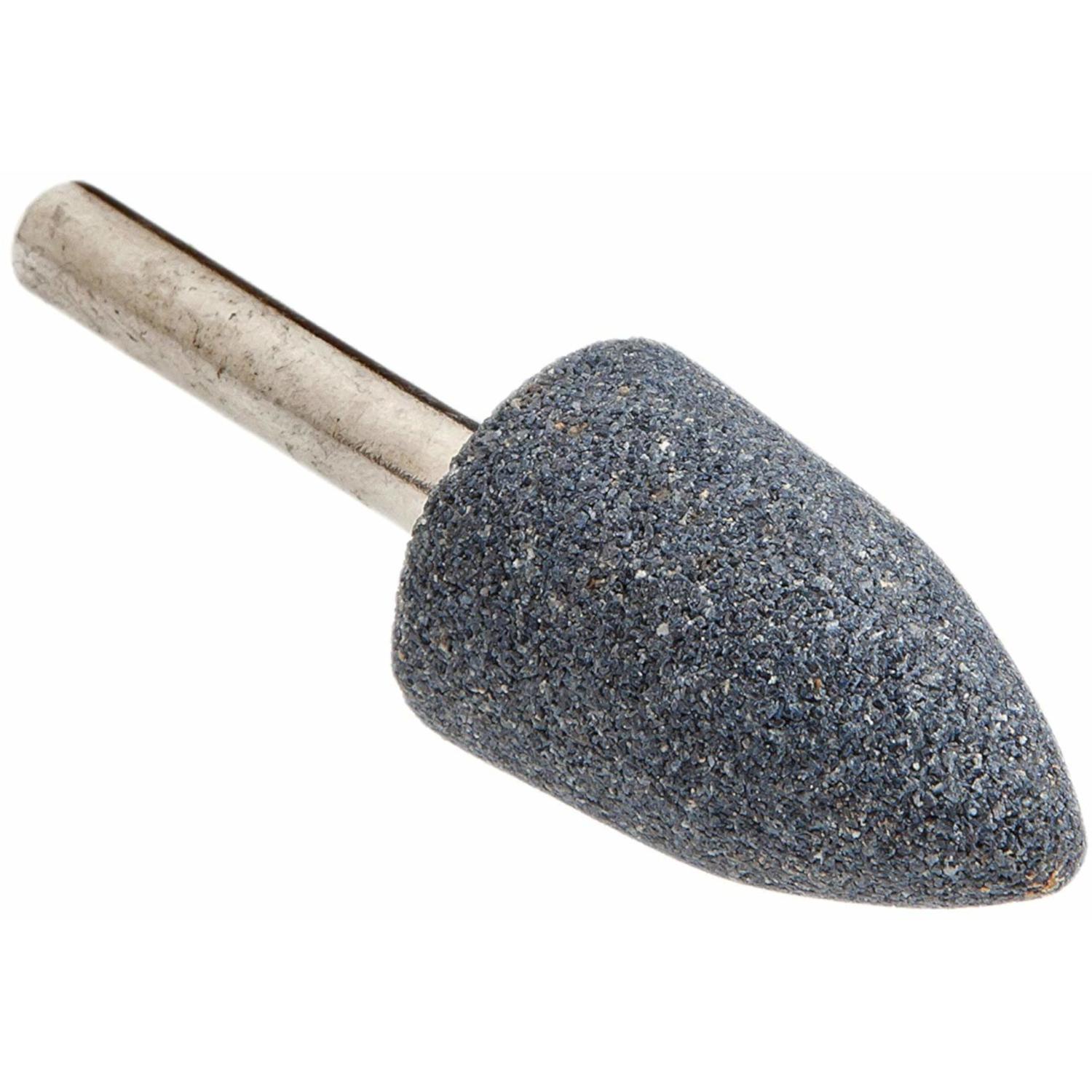 Forney 1-1/4 in. D X 3/4 in. L Aluminum Oxide Stem Mounted Point Cone 38050 rpm 1 pc