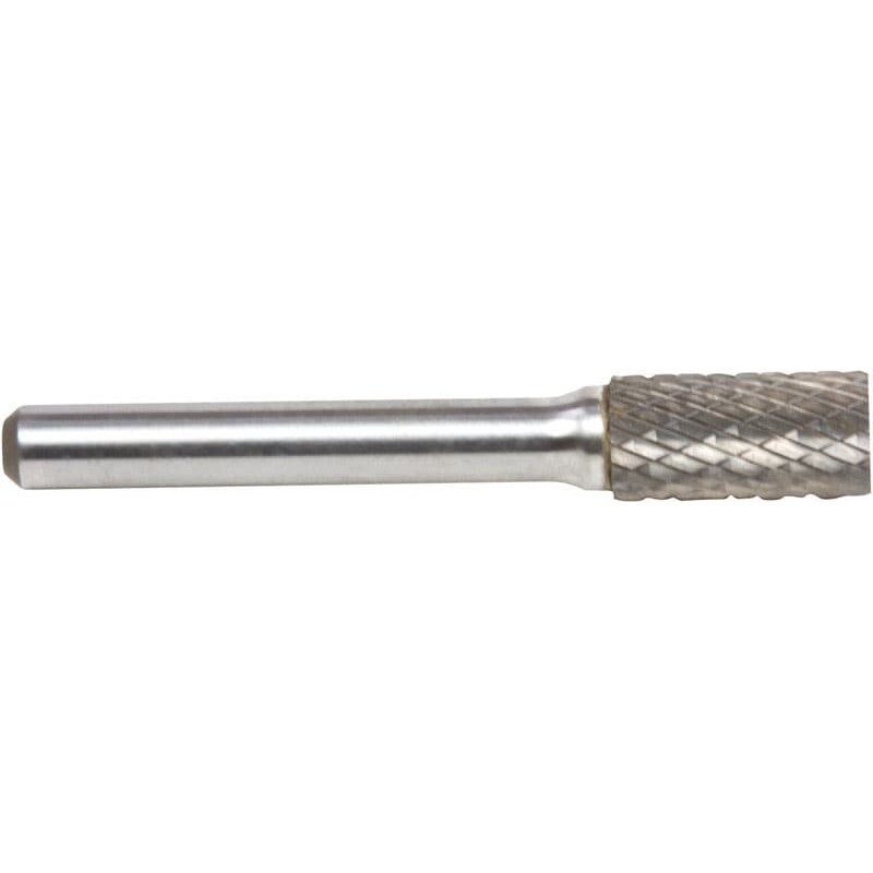 Forney 3/8 in. D X 2.5 in. L Cylinder Burr Tungsten Carbide 1 pc