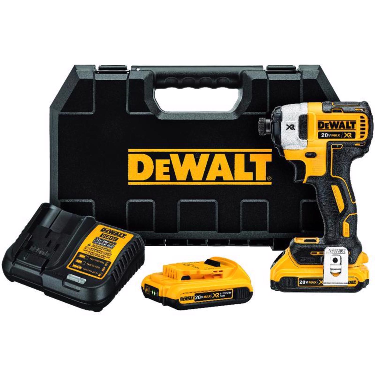 DeWalt 20V MAX 20 V Brushless 3-Speed Impact Driver Kit (Battery & Charger)
