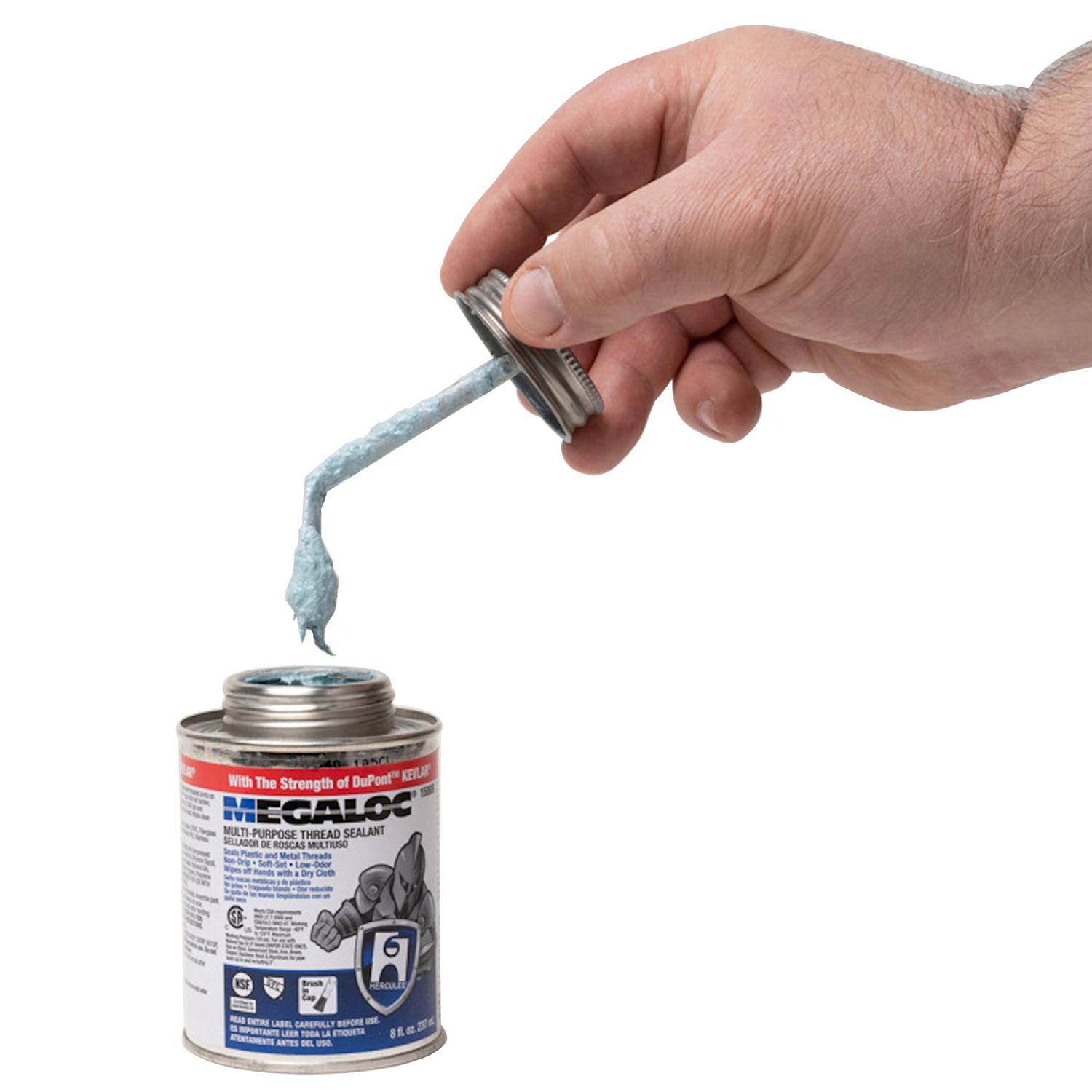 Hercules Megaloc Blue Thread Sealant 8 oz