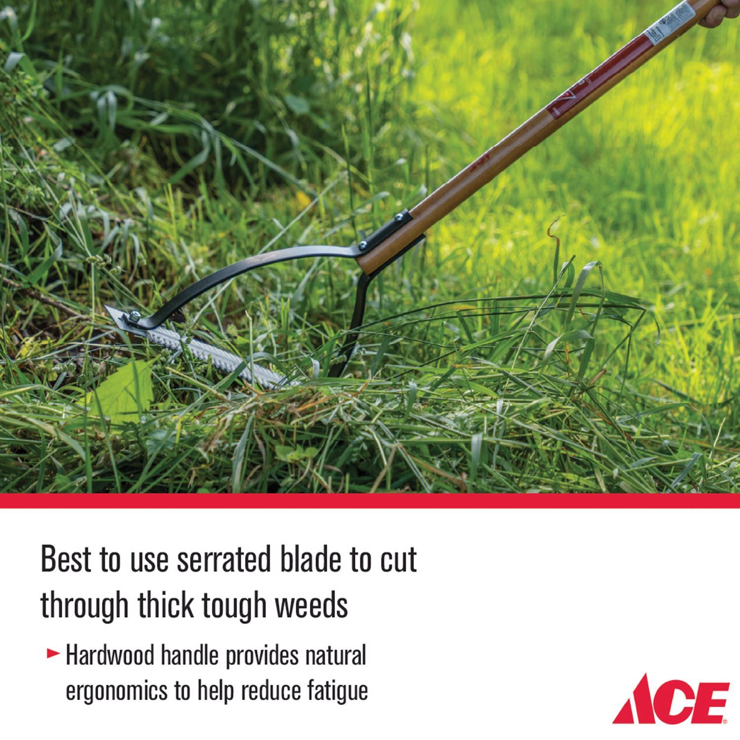 Ace 30 in. Steel Serrated Weed Cutter