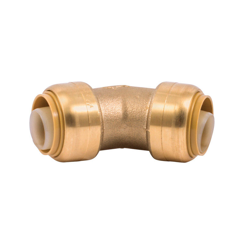 SharkBite Push to Connect 3/4 in. 3/4 in. D Brass 45 Degree Elbow