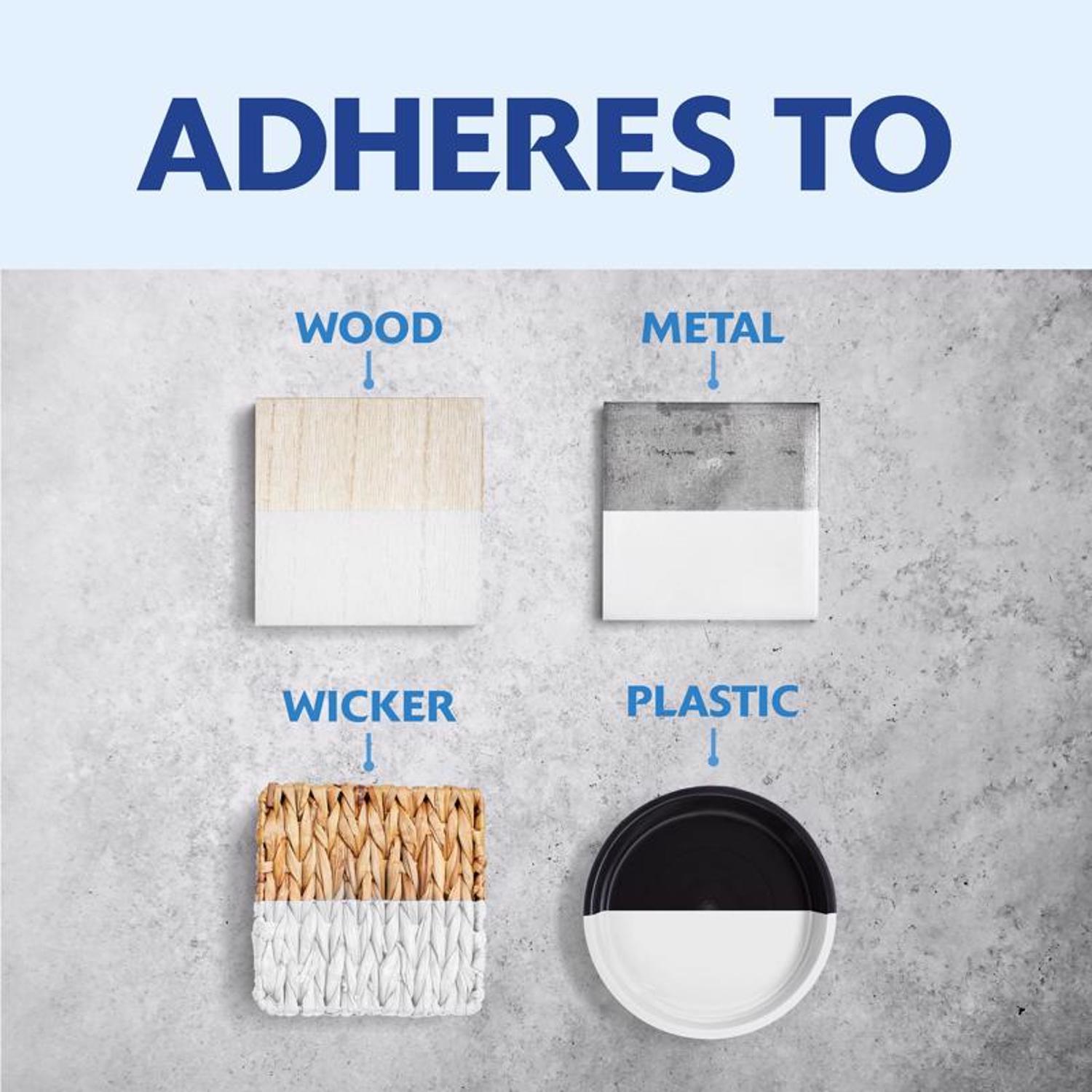 Rust-Oleum Ultra Cover Flat White Paint Exterior and Interior 0.5 oz