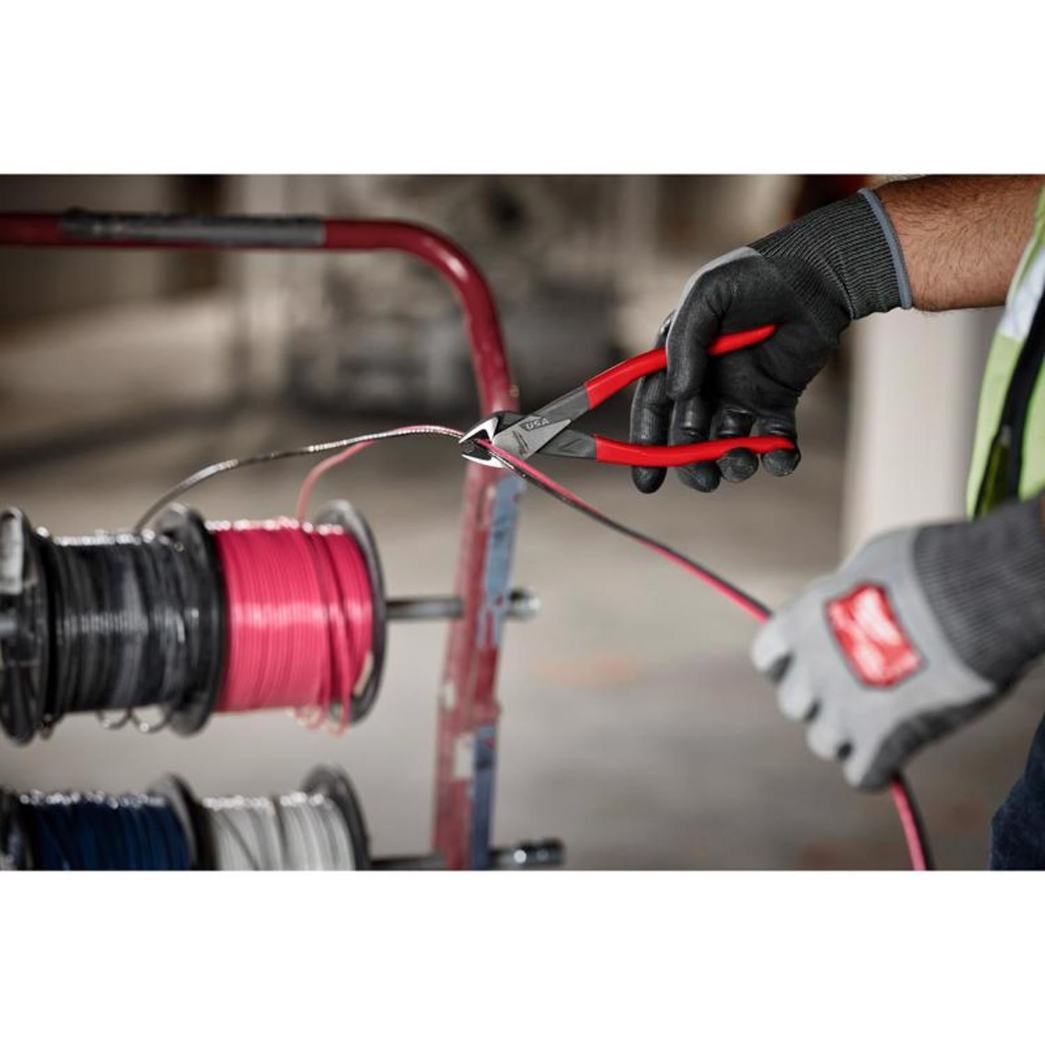 Milwaukee Made In USA 8.29 in. Forged Steel Diagonal Pliers