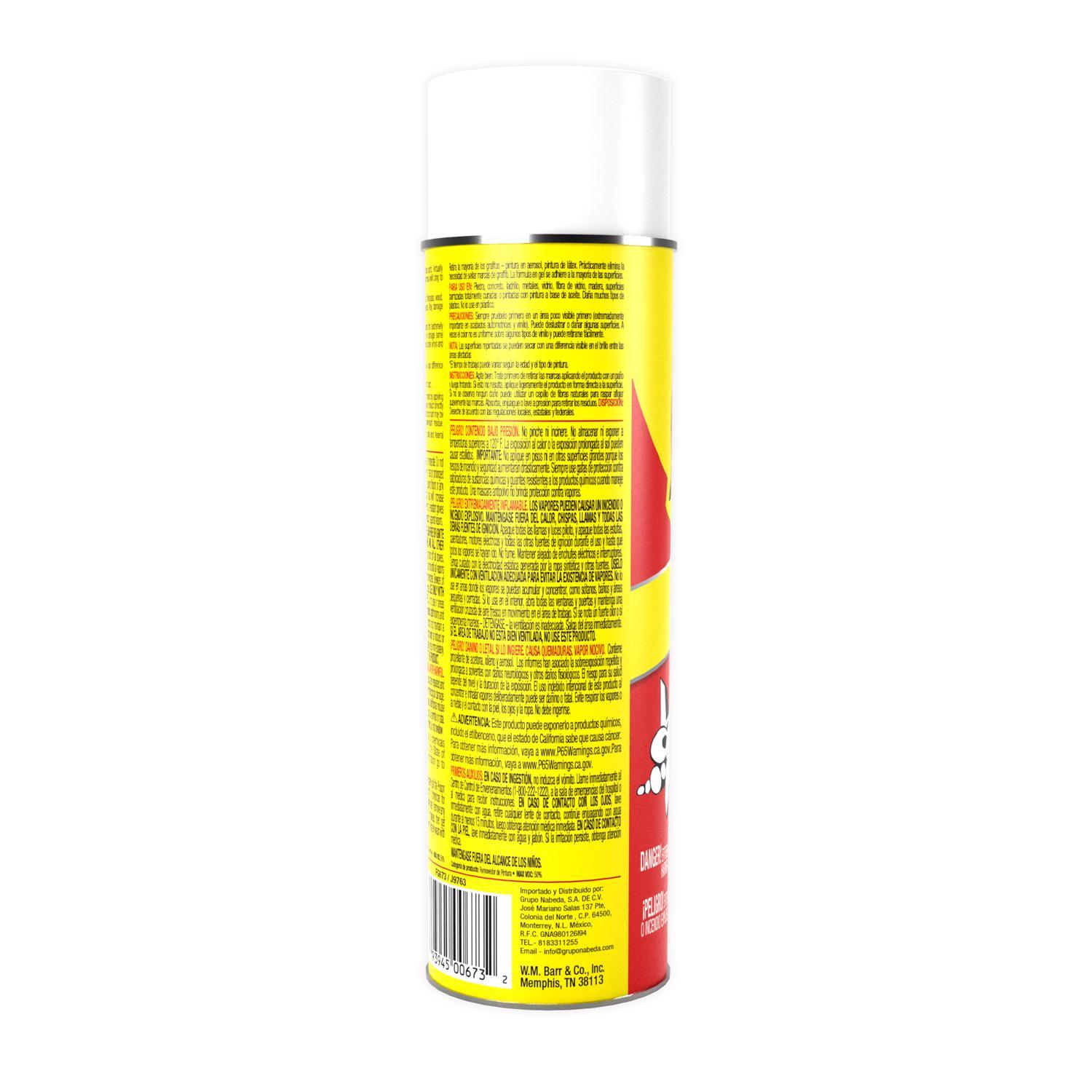Goof Off Pro Strength Graffiti All Purpose Remover 16 oz