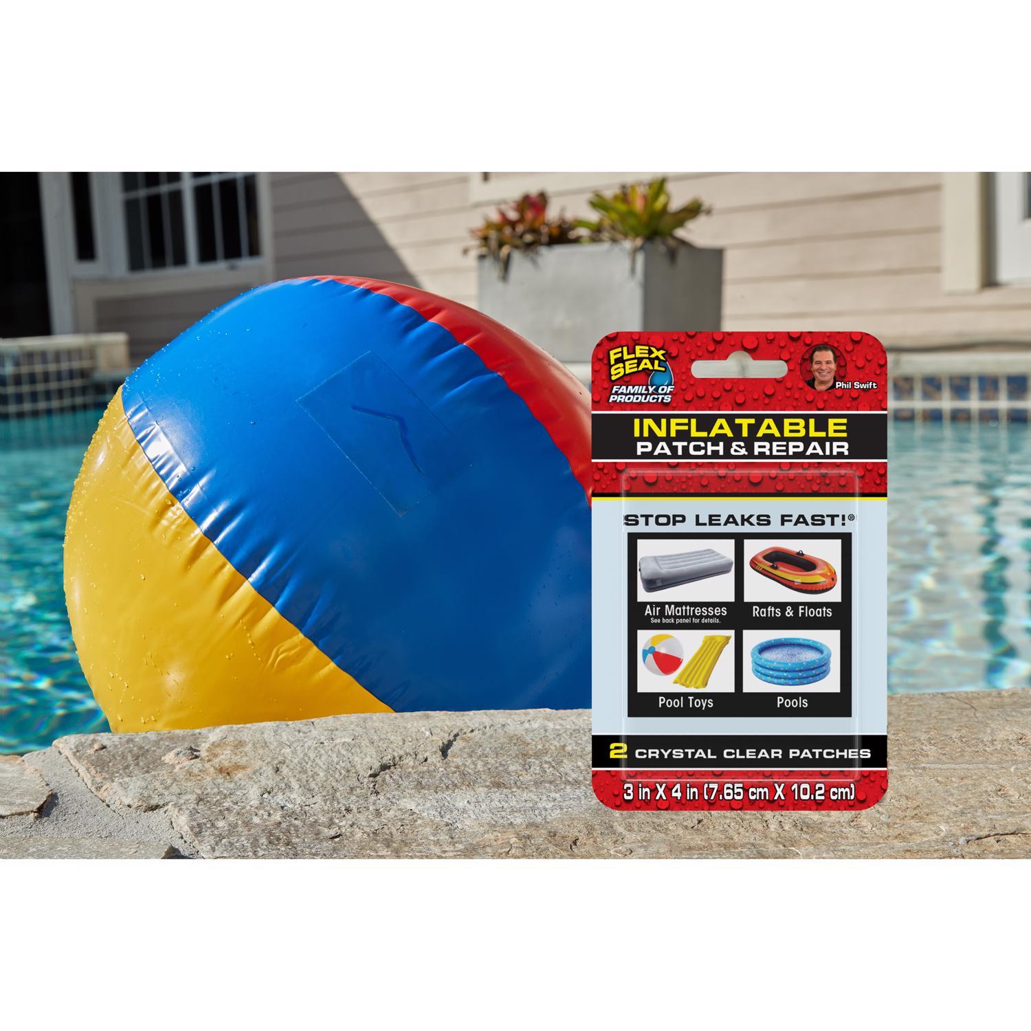 Flex Seal Family of Products Inflatable Patch & Repair 3 in. H X 4 in. L