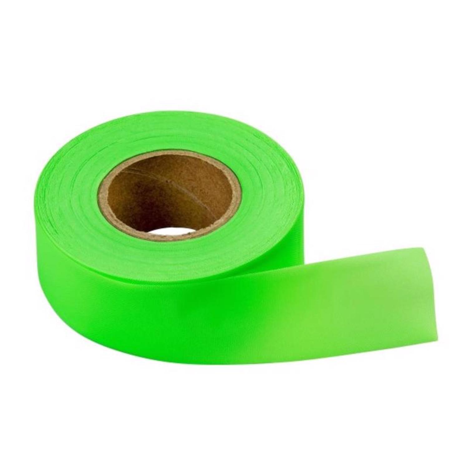C.H. Hanson 150 ft. L X 1.2 in. W Plastic/PVC Flagging Tape Lime