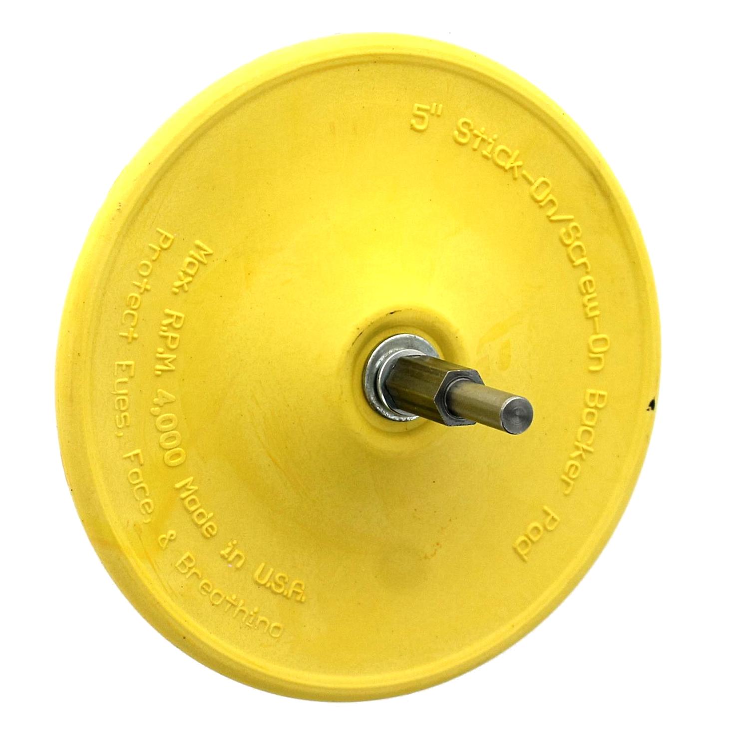 Ace 6 in. D Plastic Backing Pad 1/4 in. 3000 rpm 1 pc
