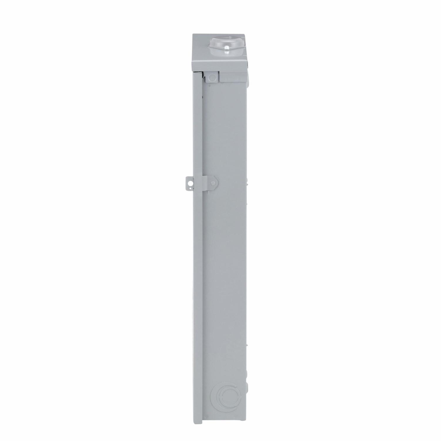 Square D HomeLine 200 amps 120/240 V 8 space 16 circuits Wall Mount Main Breaker Load Center